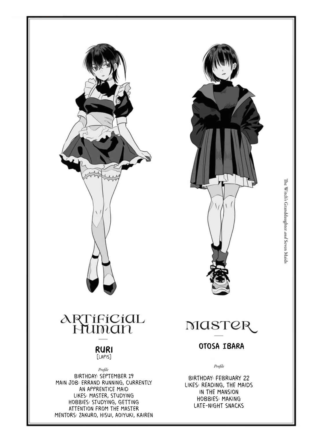 Page 3 Chapter 4 Majo no Mago to Nana Nin no Maid