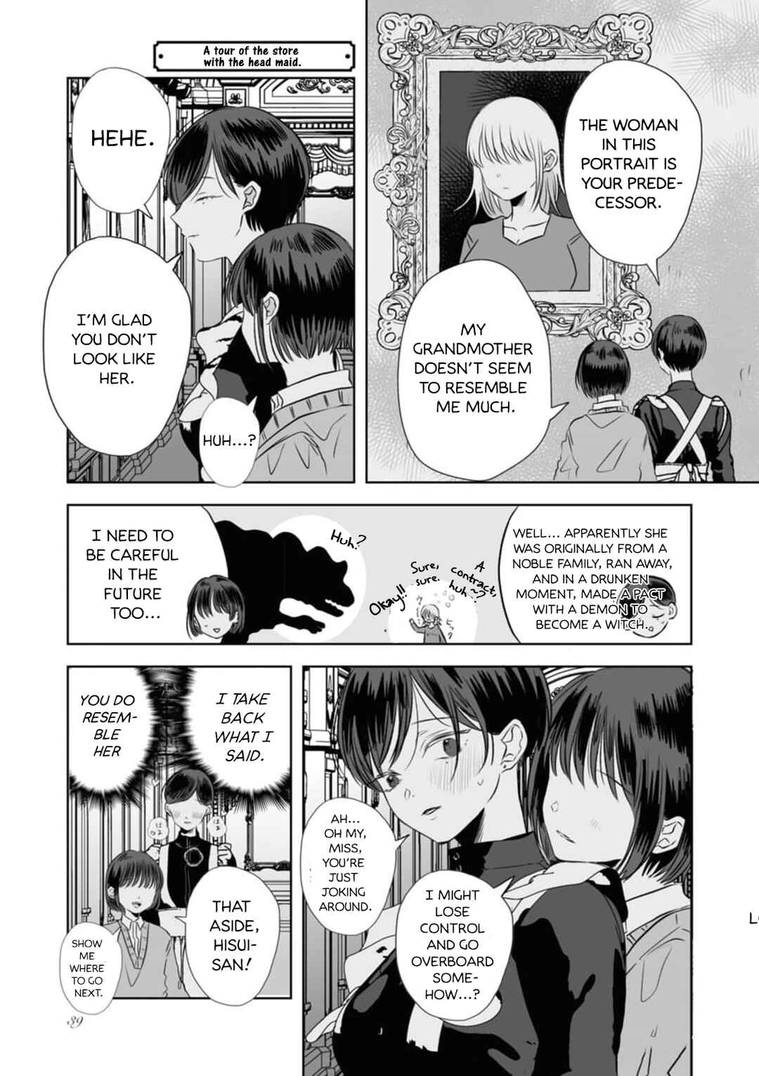 Page 4 Chapter 2 Majo no Mago to Nana Nin no Maid