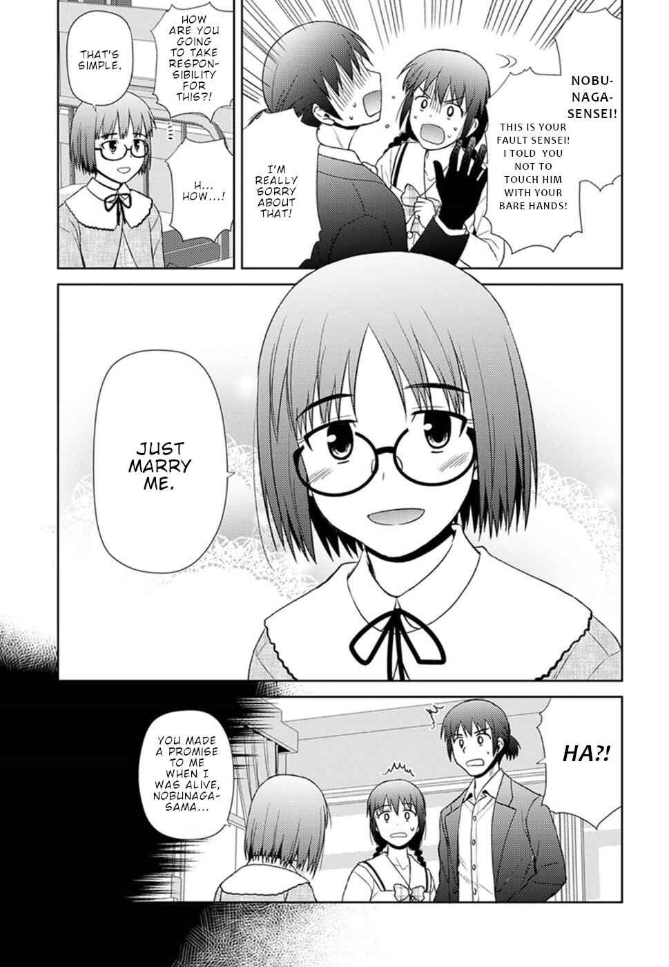 Page 8 Chapter 13 Nobunaga-sensei no Osanazuma