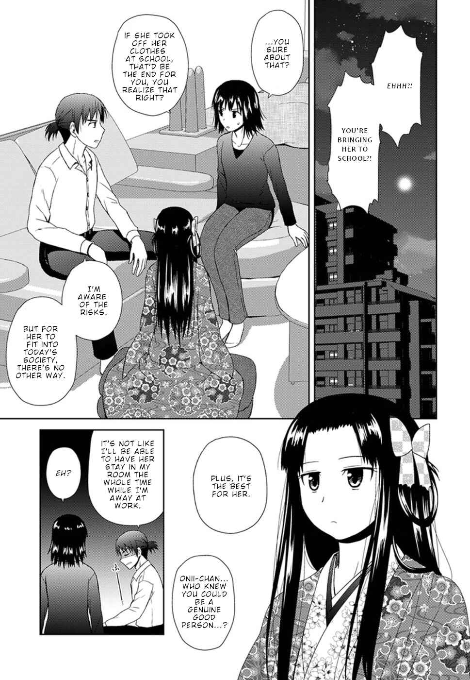Page 4 Chapter 4 Nobunaga-sensei no Osanazuma