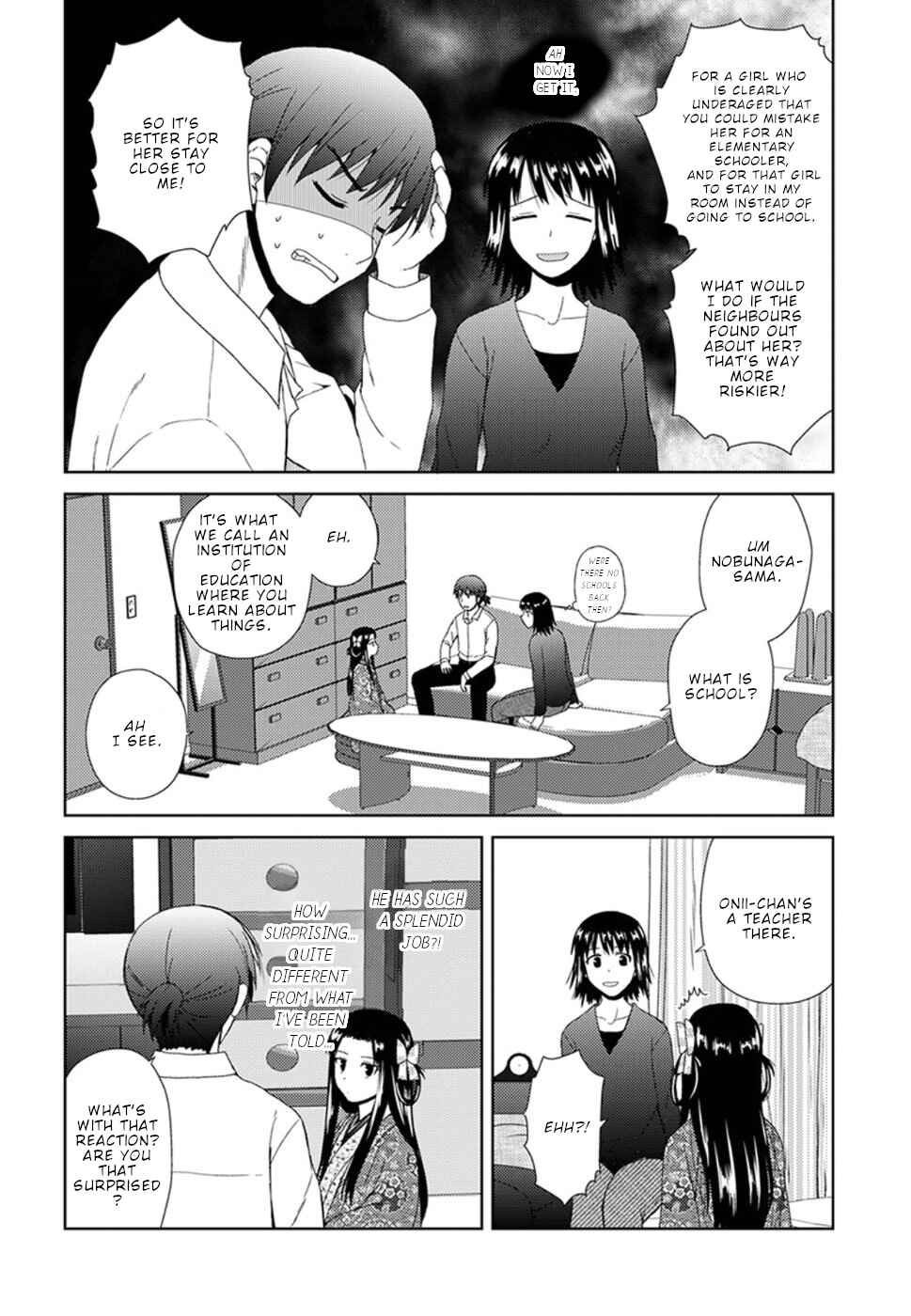 Page 5 Chapter 4 Nobunaga-sensei no Osanazuma