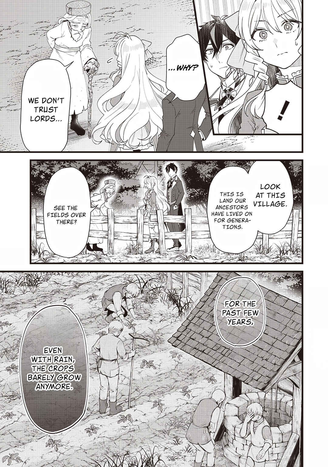 Page 12 Chapter 3 Sasen sareta Daisan Oujo wa Henkyou Kaikaku wo Hajimemasu!!