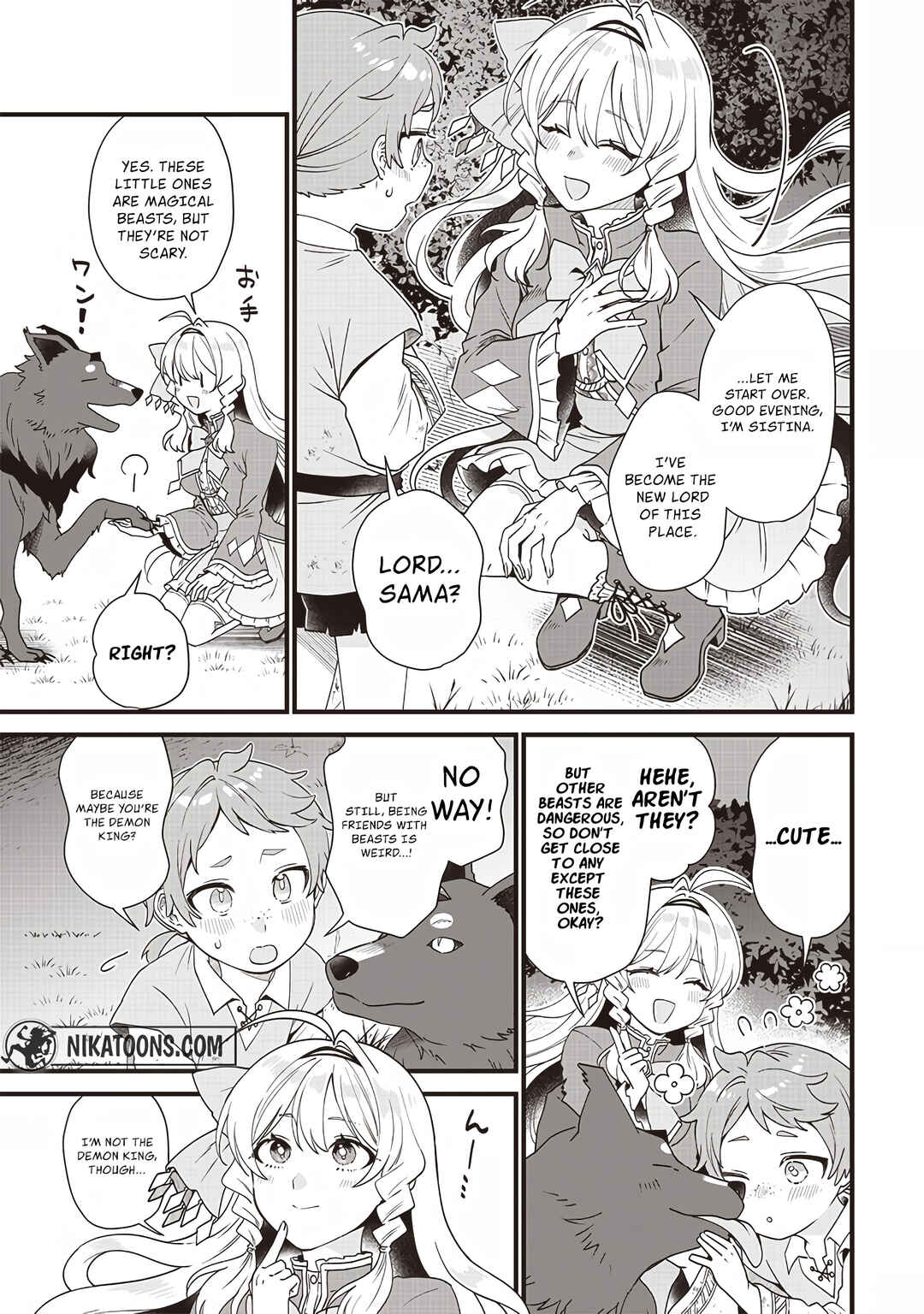 Page 4 Chapter 3 Sasen sareta Daisan Oujo wa Henkyou Kaikaku wo Hajimemasu!!