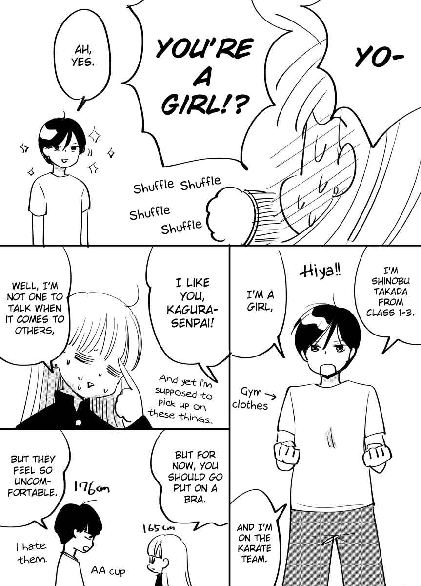 Page 4 Chapter 1 A Romcom With a Girly Guy and a Boyish Girl