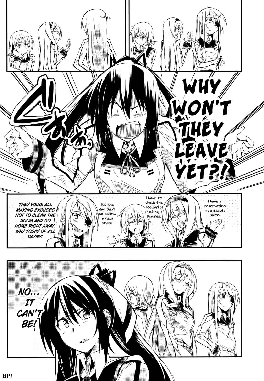 Page 14 Chapter Unknown_266d Infinite Stratos - Nantetatte Heroines (Doujinshi)