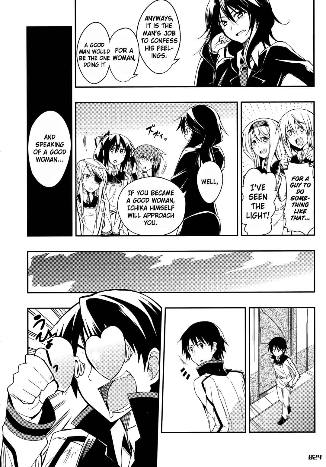 Page 21 Chapter Unknown_266d Infinite Stratos - Nantetatte Heroines (Doujinshi)