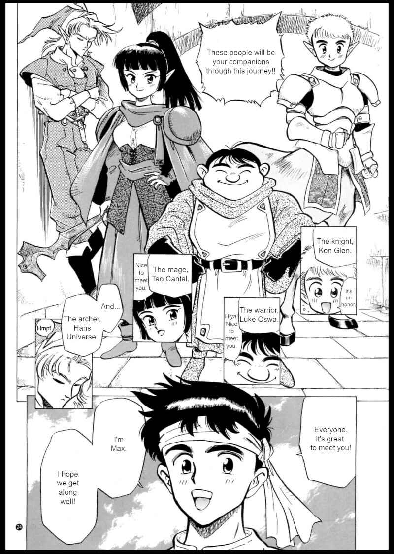 Page 10 Chapter 2 Shining Force: The Authentic Biography of Saint Fencer MAX