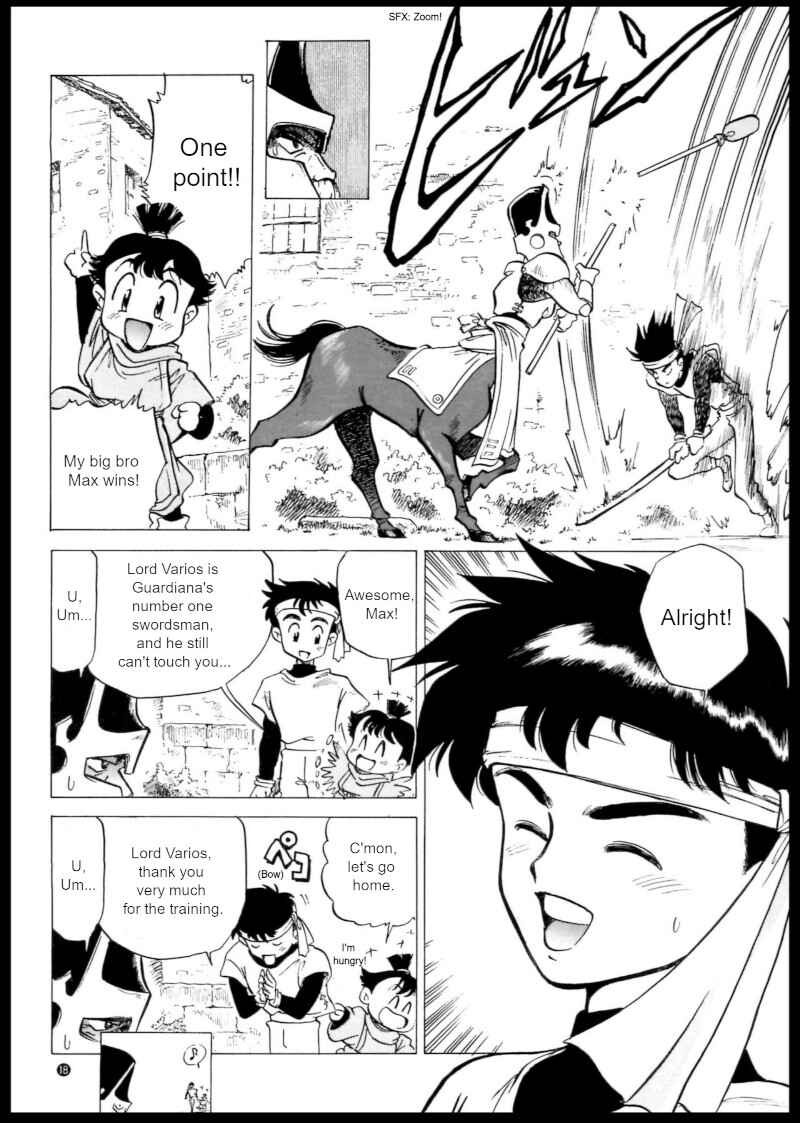 Page 4 Chapter 2 Shining Force: The Authentic Biography of Saint Fencer MAX