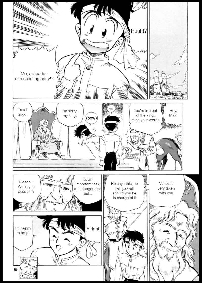 Page 8 Chapter 2 Shining Force: The Authentic Biography of Saint Fencer MAX