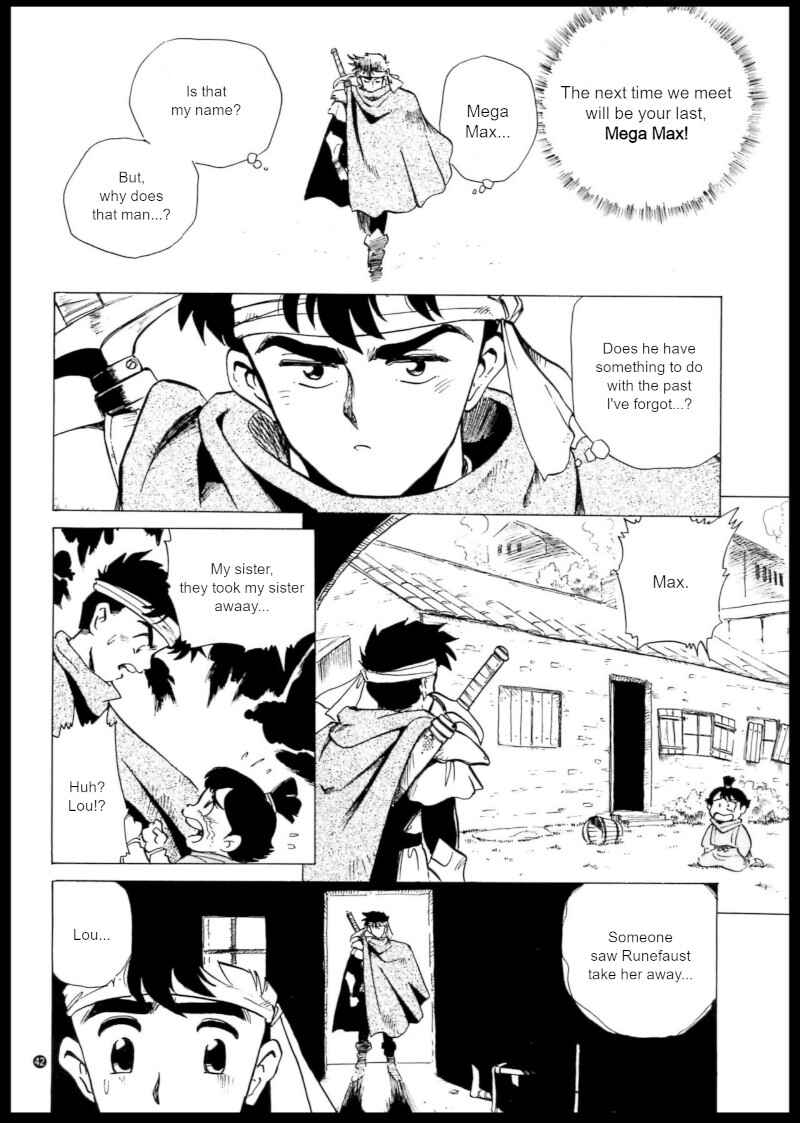 Page 8 Chapter 3 Shining Force: The Authentic Biography of Saint Fencer MAX