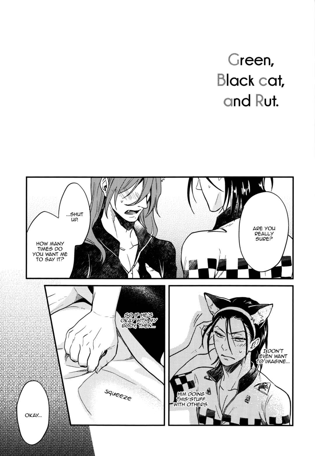 Page 7 Chapter Unknown_ae6f Yowamushi Pedal - Midori to Kuroneko to Hatsujou (Doujinshi)
