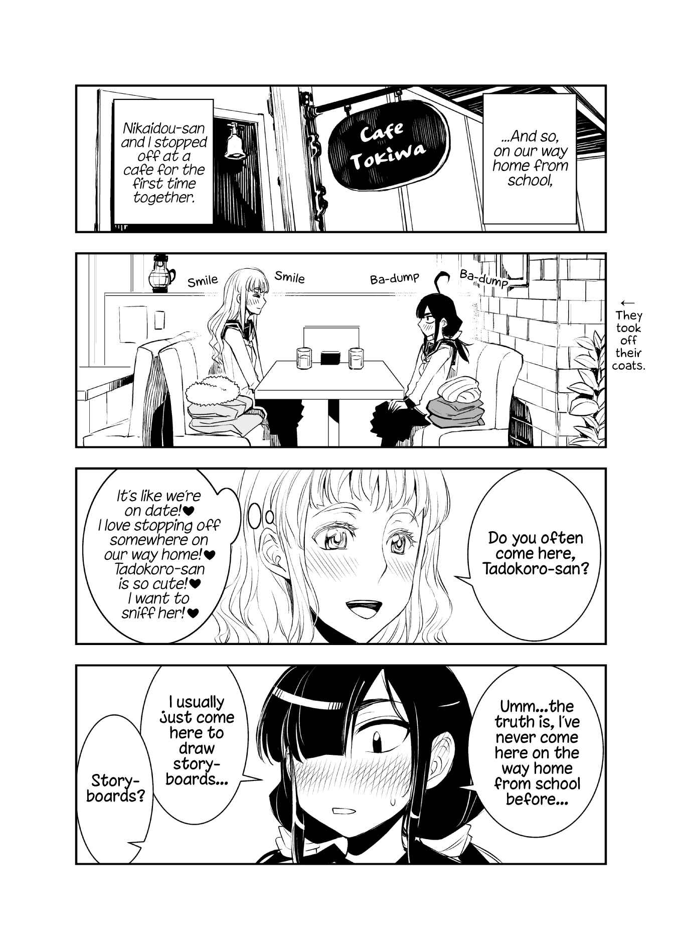 Page 1 Chapter 12 Tadokoro-san (Web Comic)