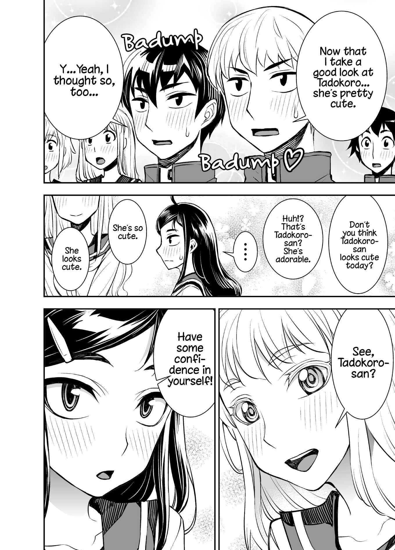 Page 4 Chapter 40 Tadokoro-san (Web Comic)