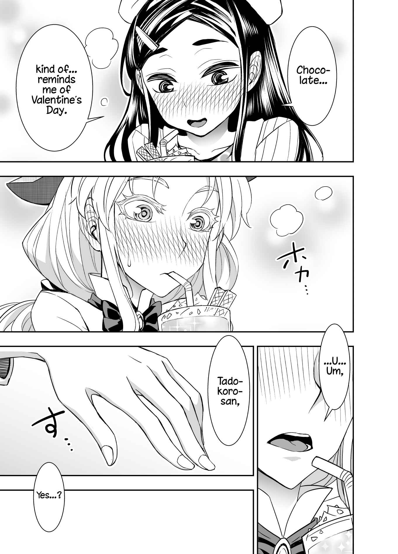 Page 3 Chapter 52 Tadokoro-san (Web Comic)