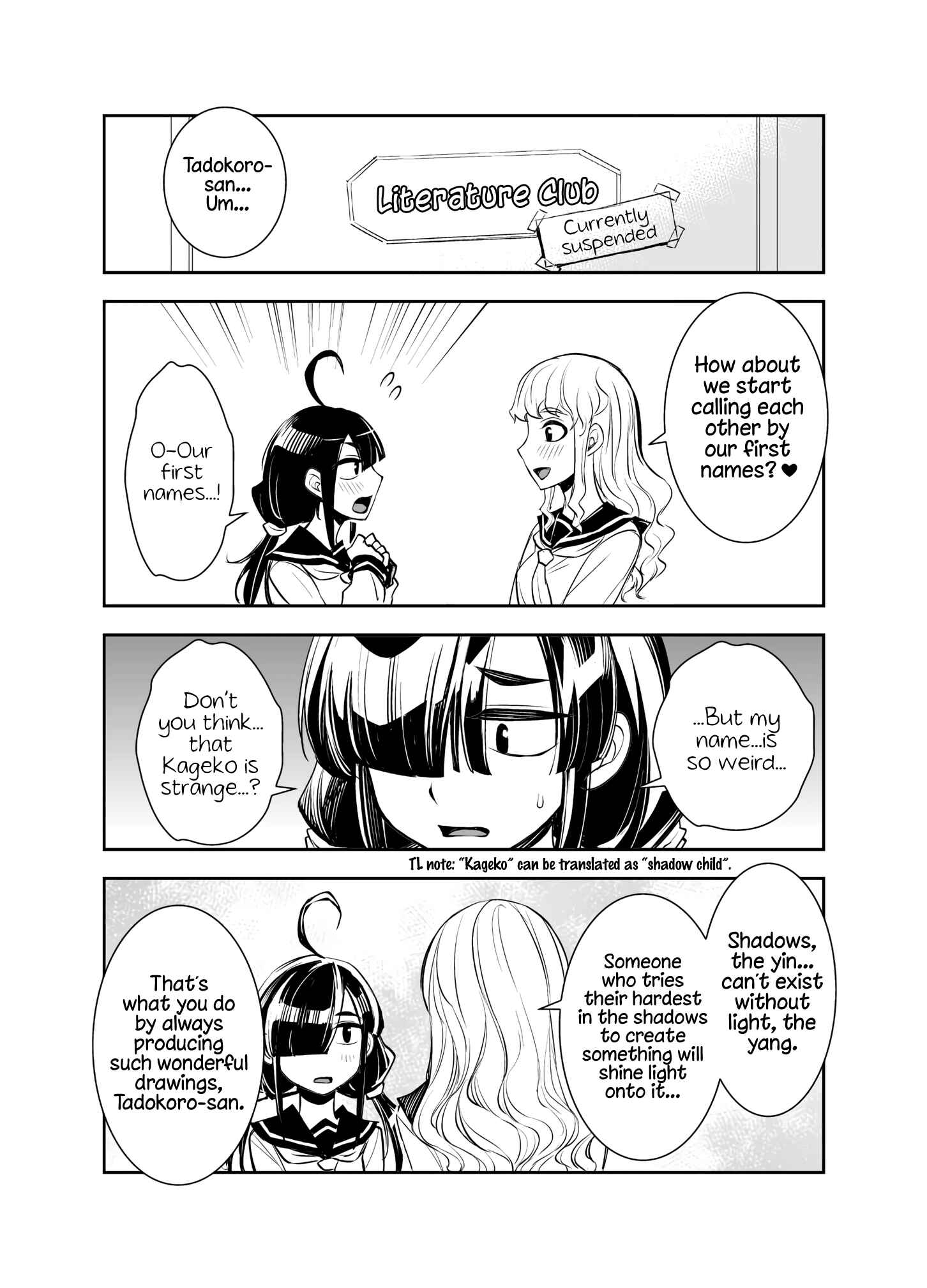 Page 2 Chapter 22 Tadokoro-san (Web Comic)