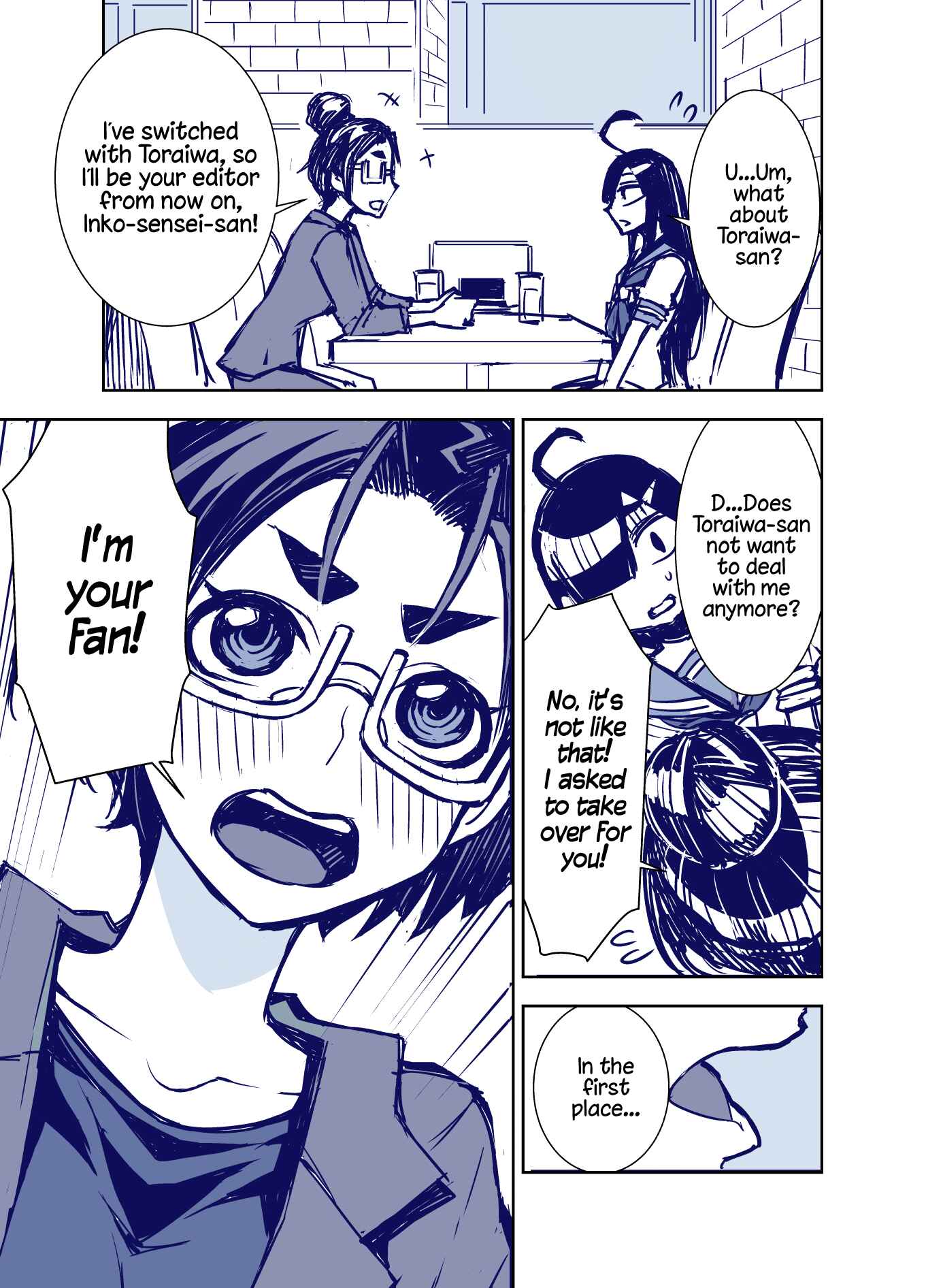 Page 3 Chapter 70 Tadokoro-san (Web Comic)