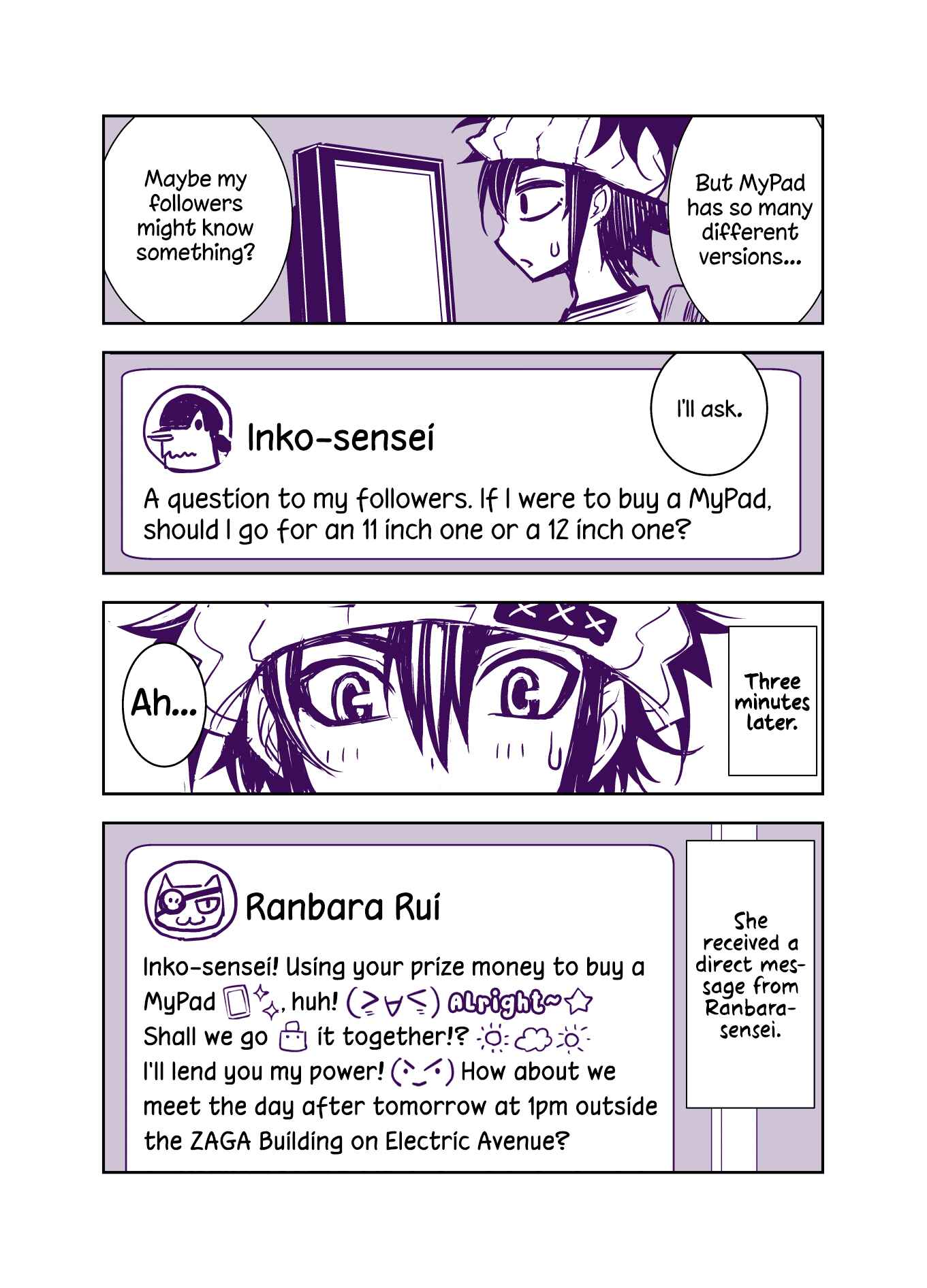 Page 3 Chapter 93 Tadokoro-san (Web Comic)
