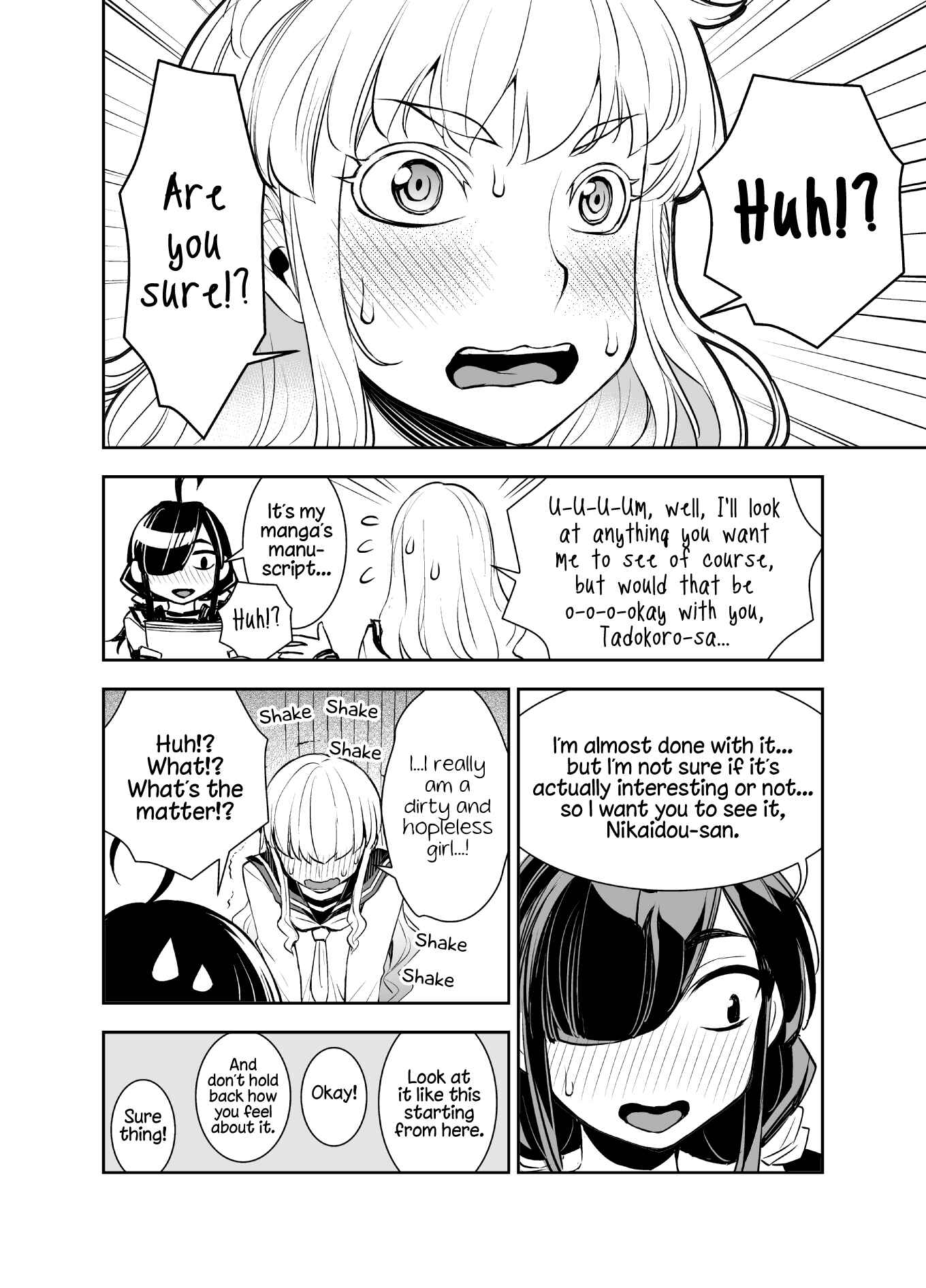 Page 2 Chapter 27 Tadokoro-san (Web Comic)