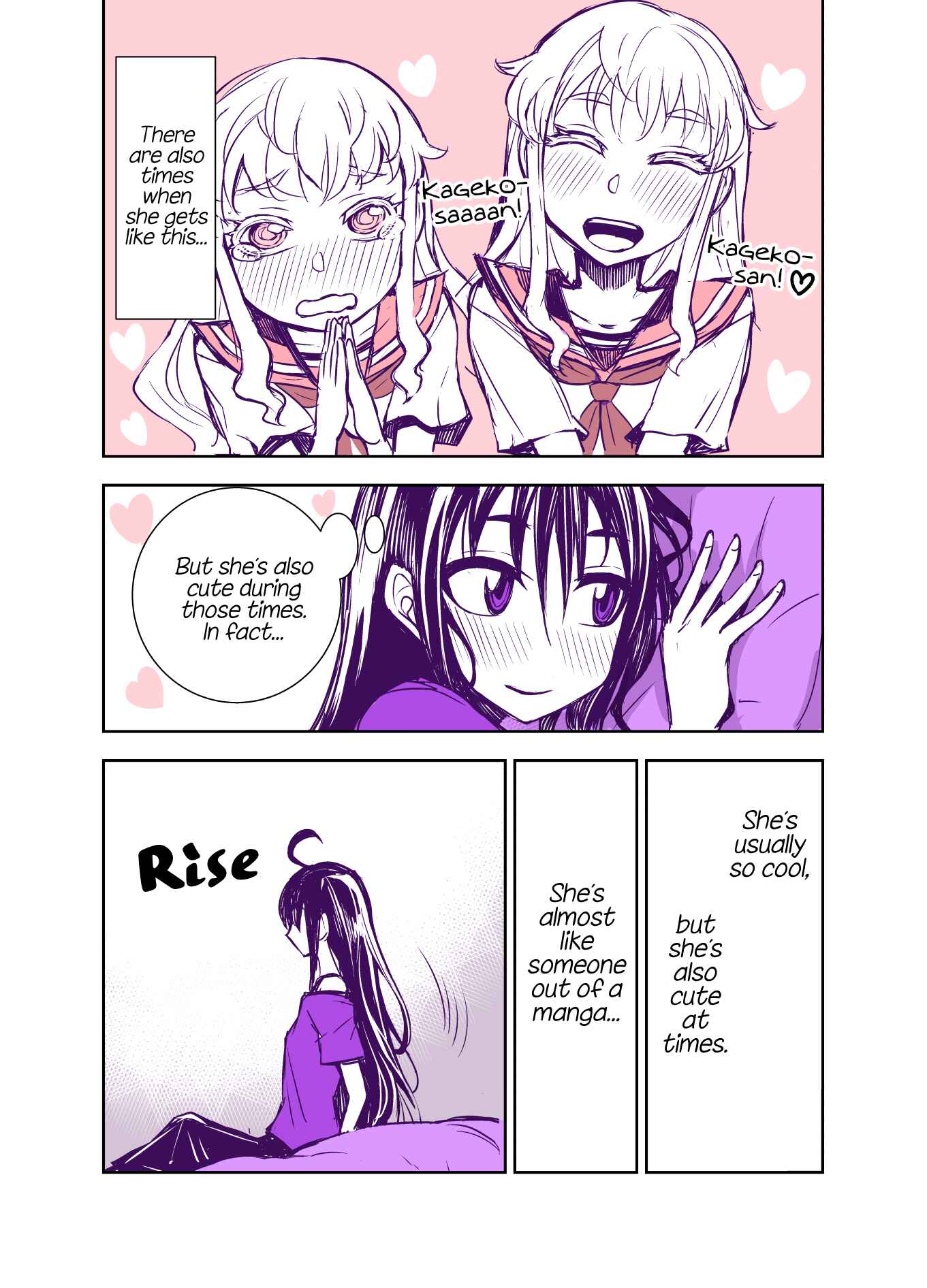 Page 3 Chapter 68 Tadokoro-san (Web Comic)