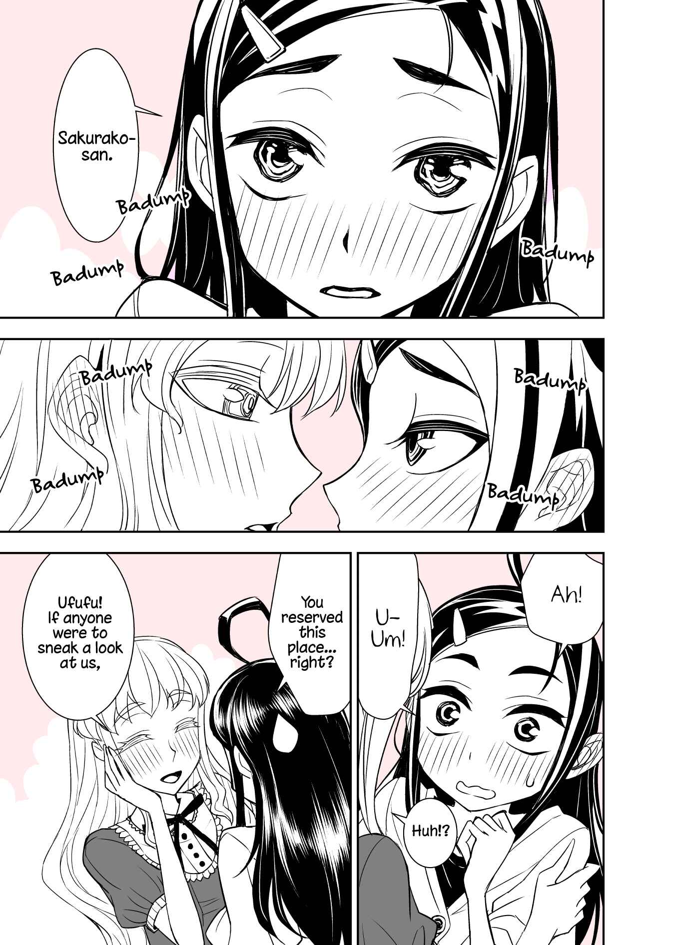 Page 3 Chapter 86 Tadokoro-san (Web Comic)
