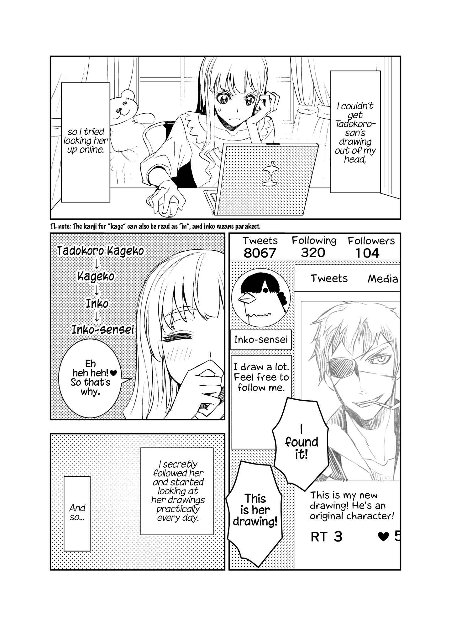 Page 2 Chapter 2 Tadokoro-san (Web Comic)