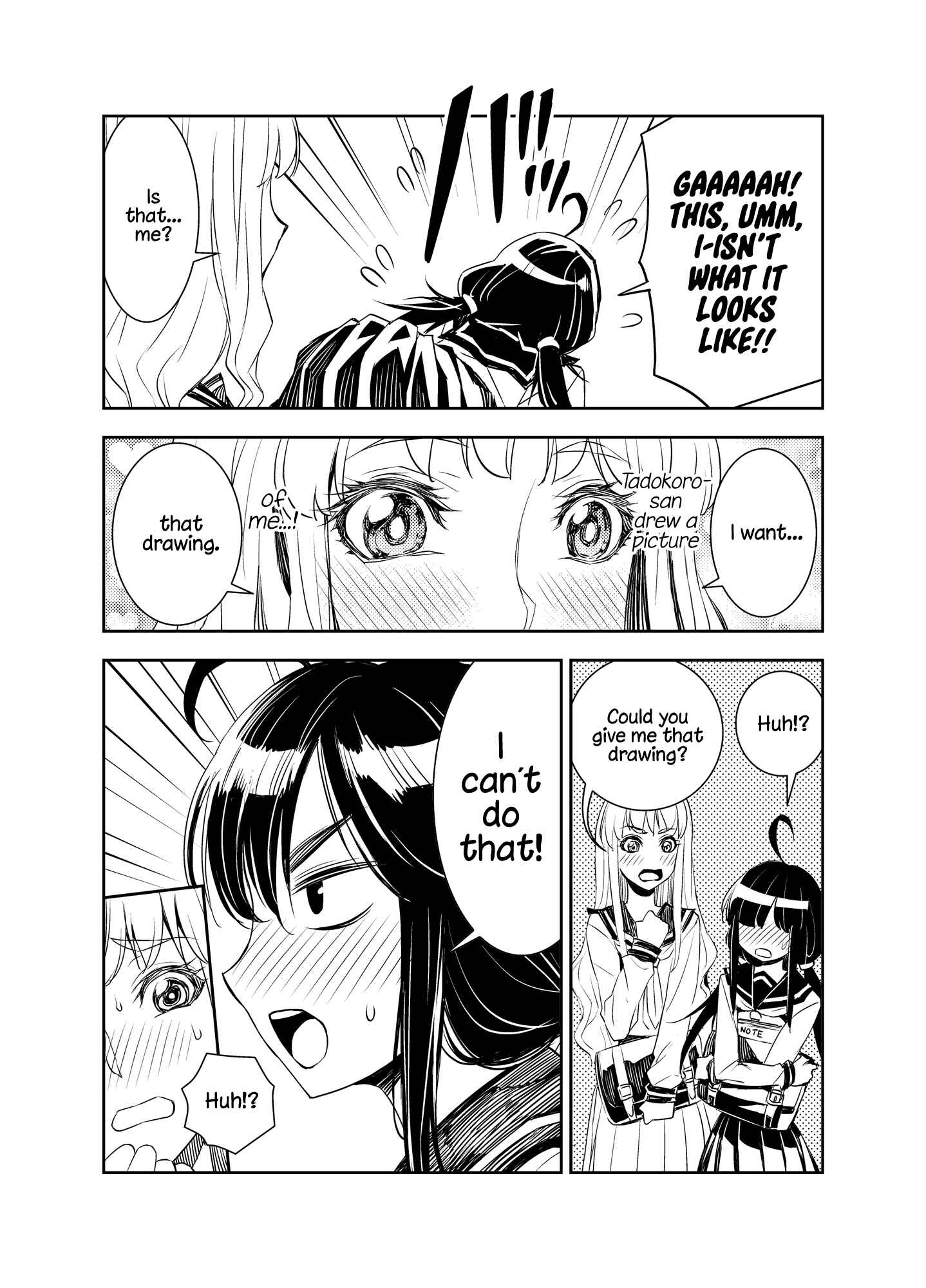 Page 3 Chapter 3 Tadokoro-san (Web Comic)