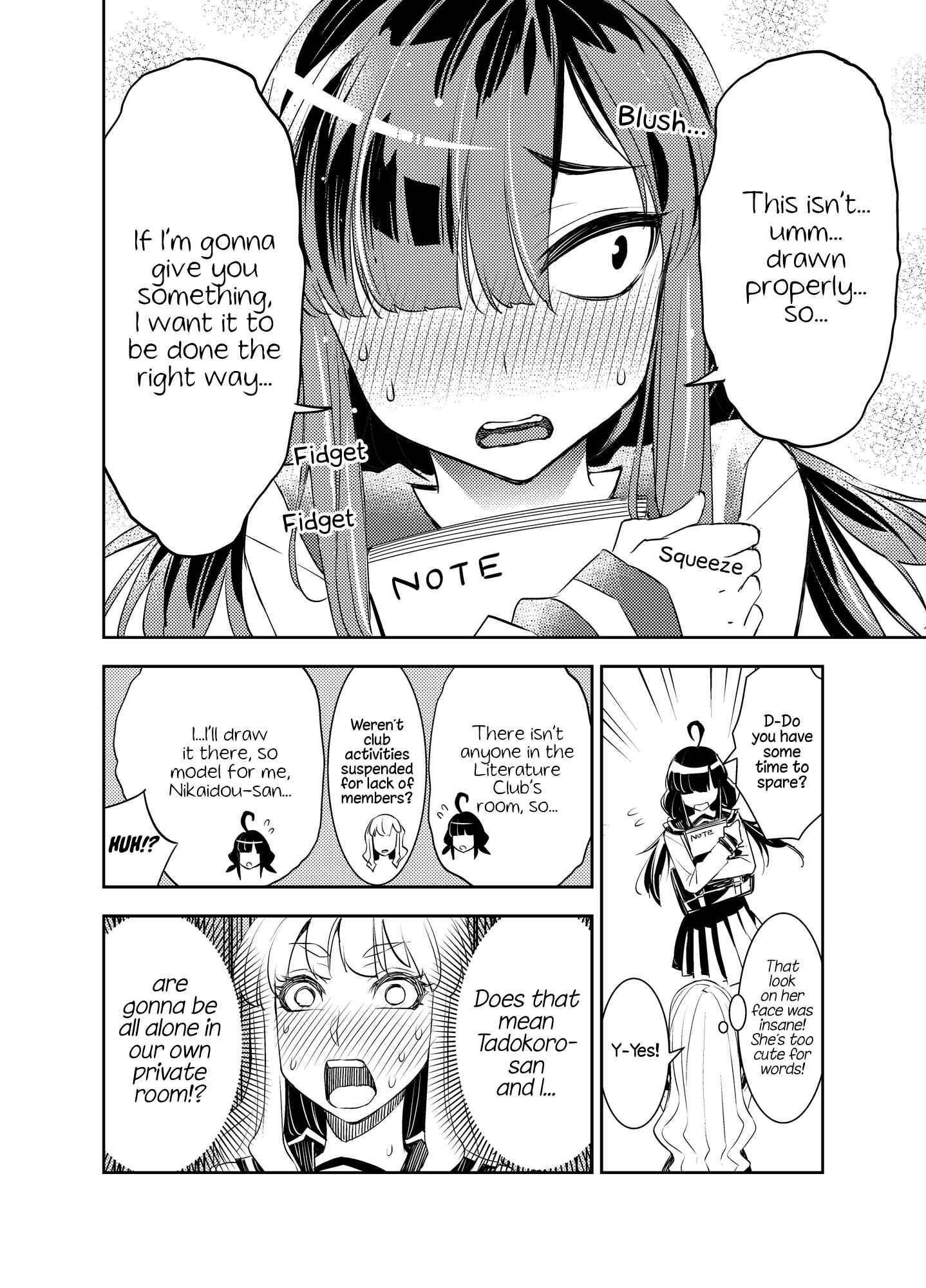 Page 4 Chapter 3 Tadokoro-san (Web Comic)