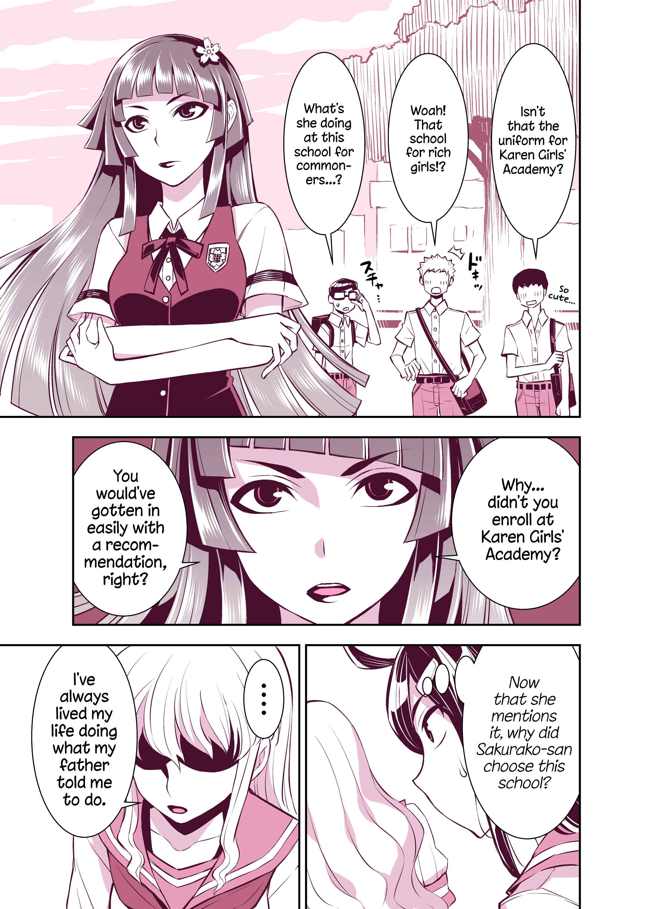 Page 1 Chapter 108 Tadokoro-san (Web Comic)
