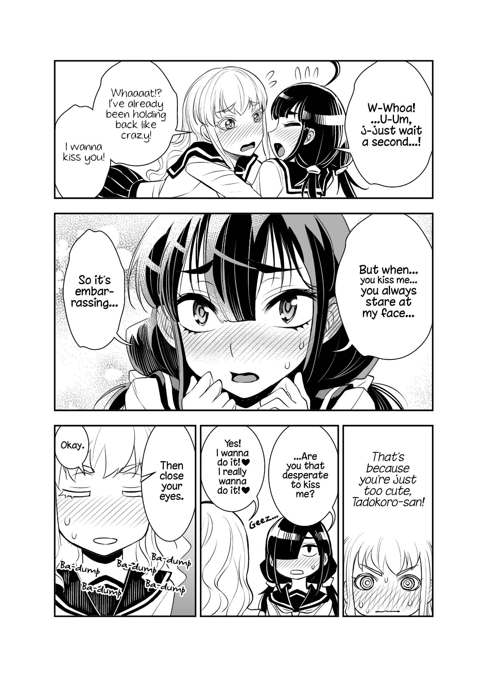 Page 3 Chapter 20 Tadokoro-san (Web Comic)