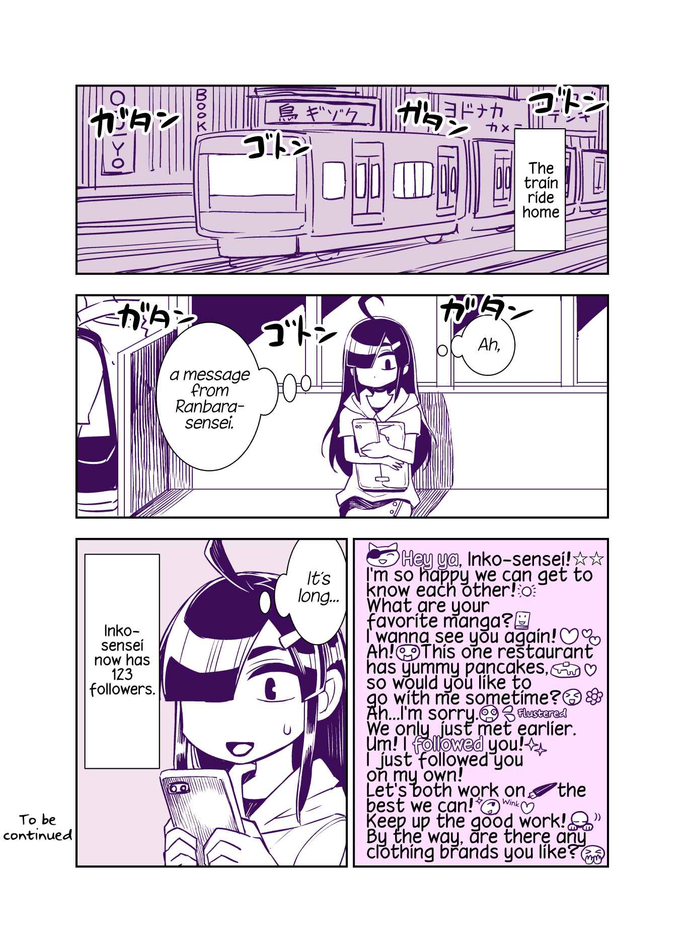Page 10 Chapter 76 Tadokoro-san (Web Comic)