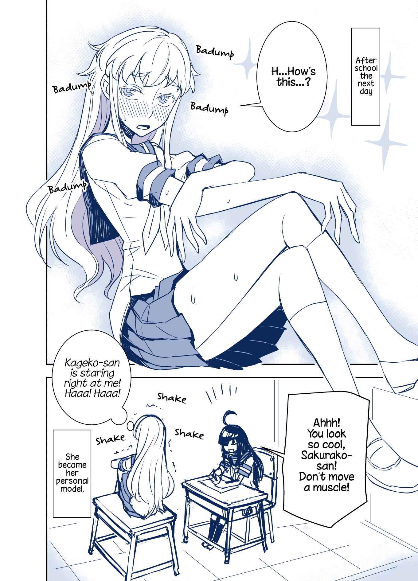 Page 4 Chapter 74 Tadokoro-san (Web Comic)