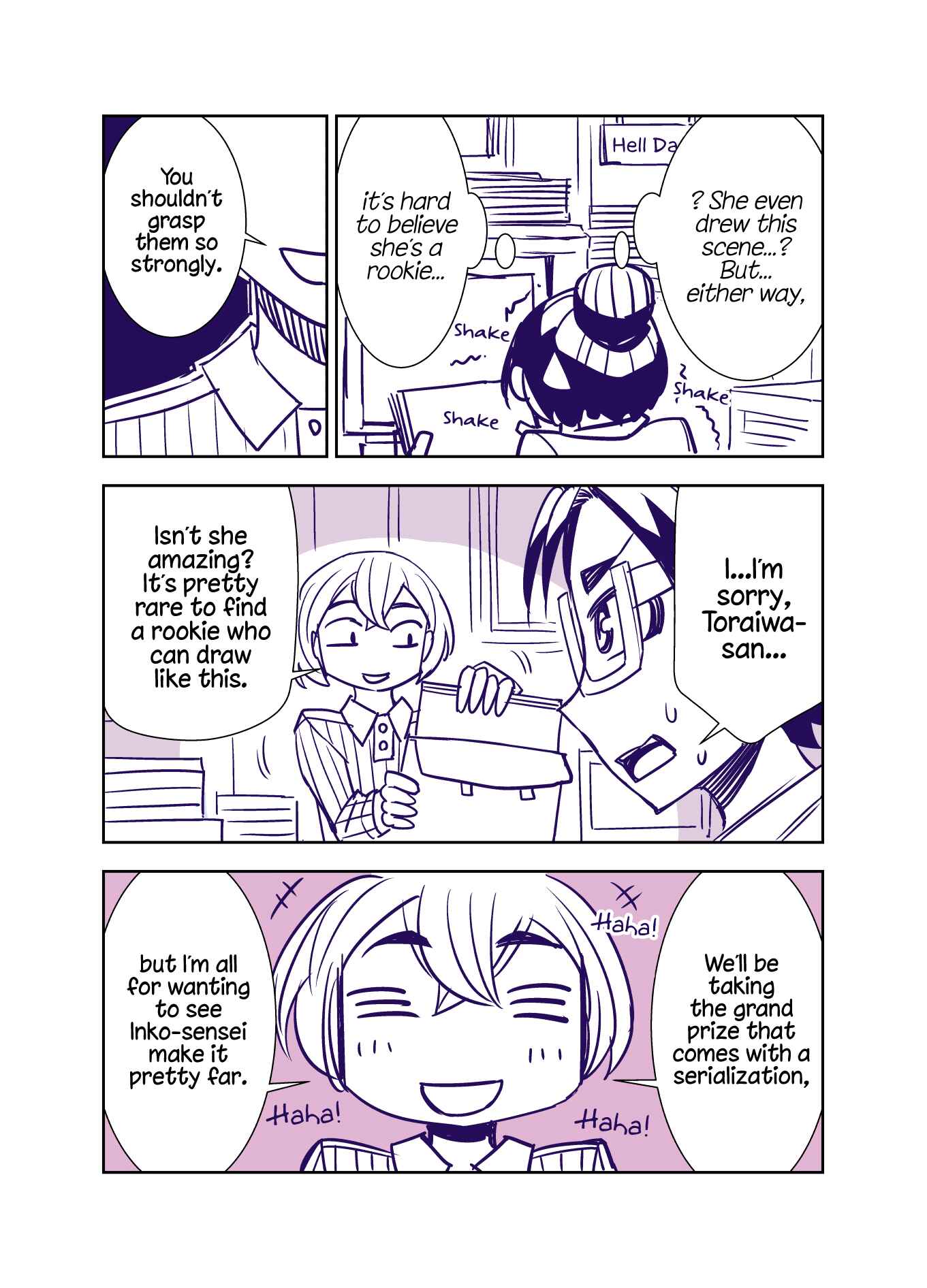 Page 3 Chapter 82 Tadokoro-san (Web Comic)