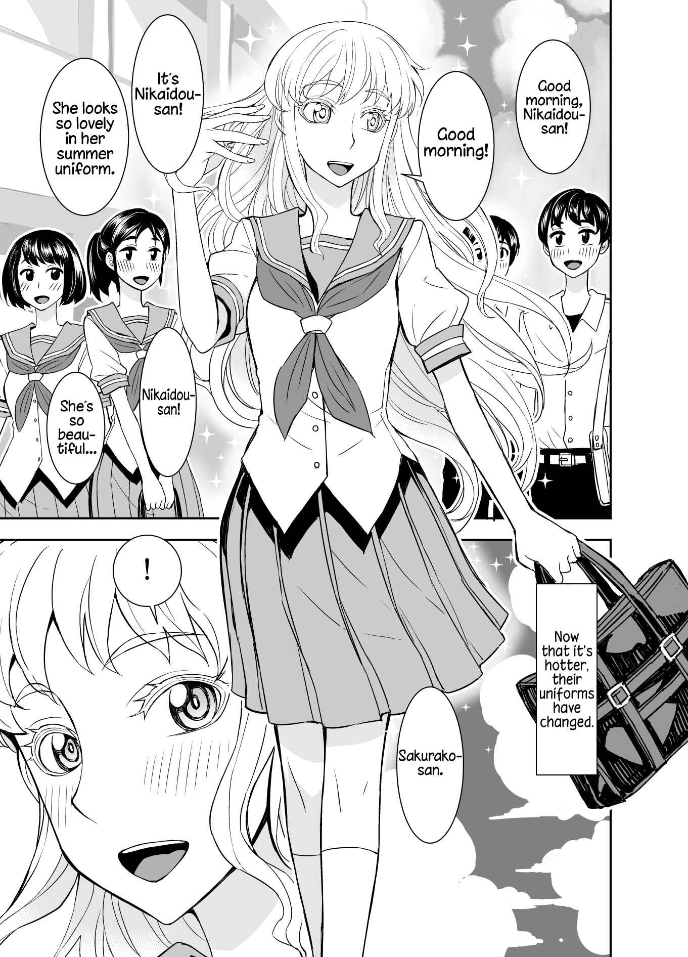 Page 1 Chapter 57 Tadokoro-san (Web Comic)