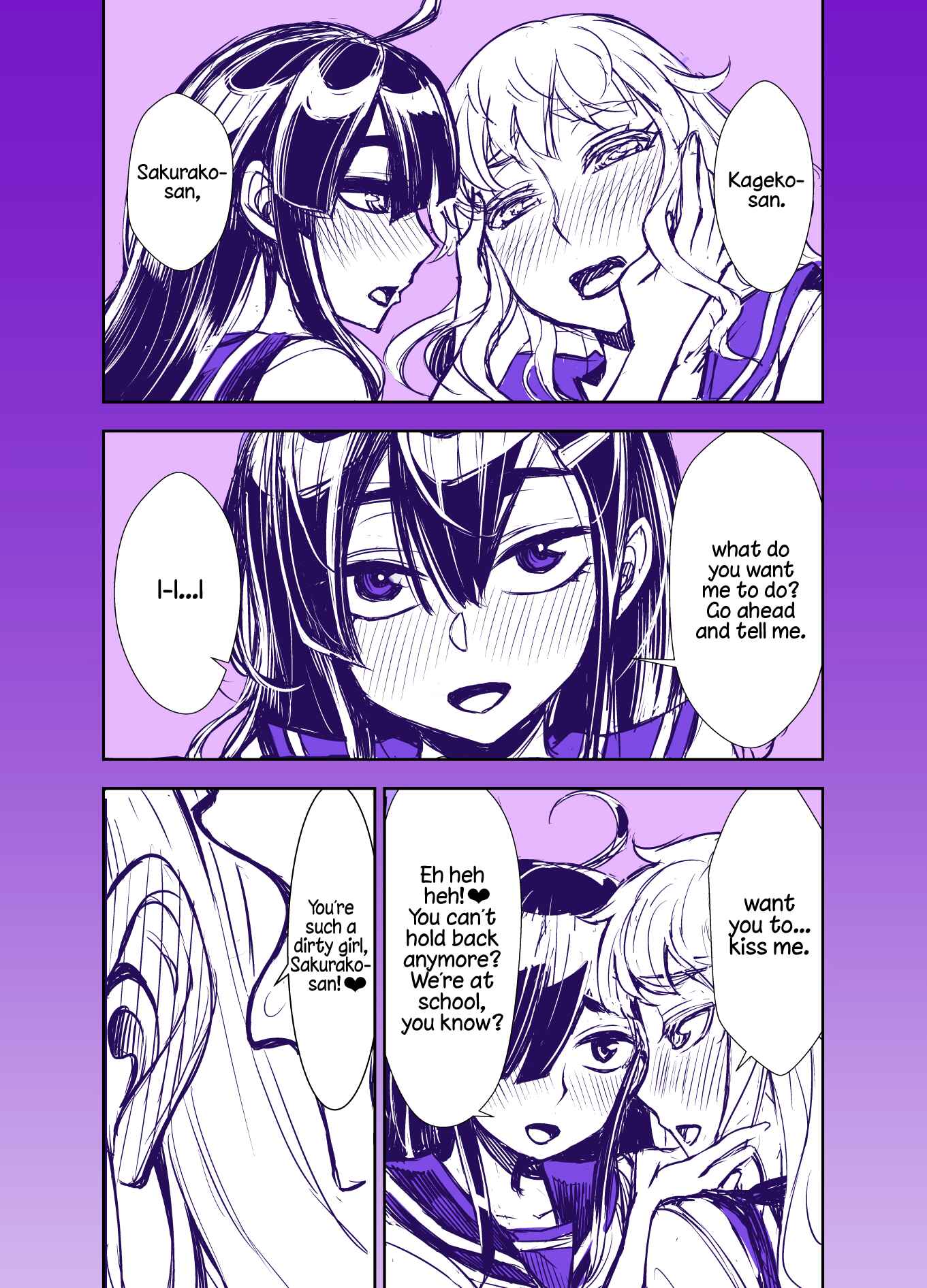 Page 1 Chapter 67 Tadokoro-san (Web Comic)