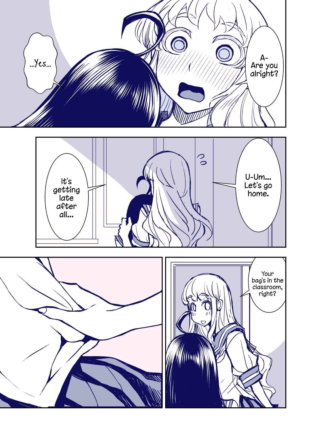 Page 3 Chapter 104 Tadokoro-san (Web Comic)