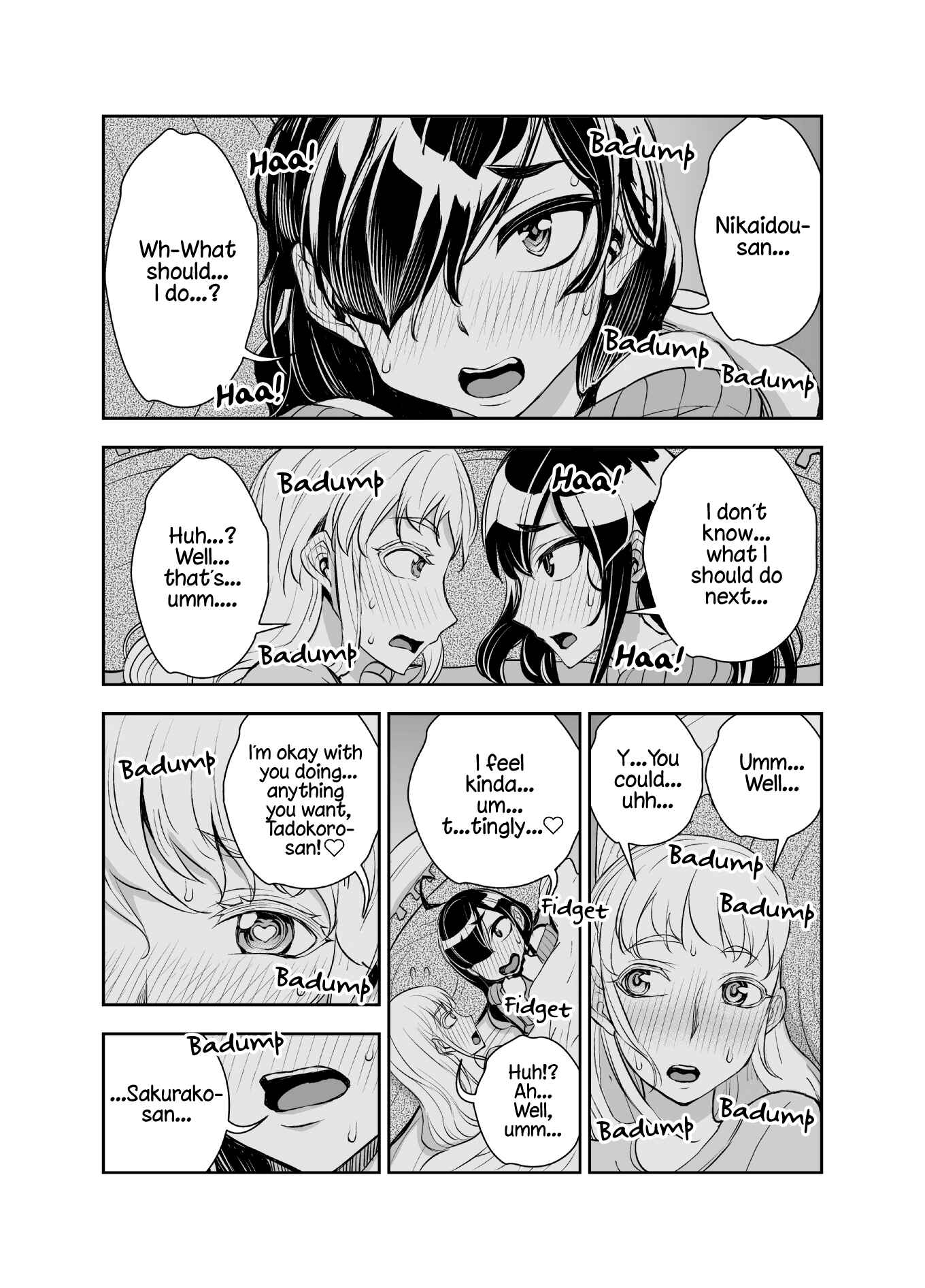 Page 1 Chapter 39 Tadokoro-san (Web Comic)
