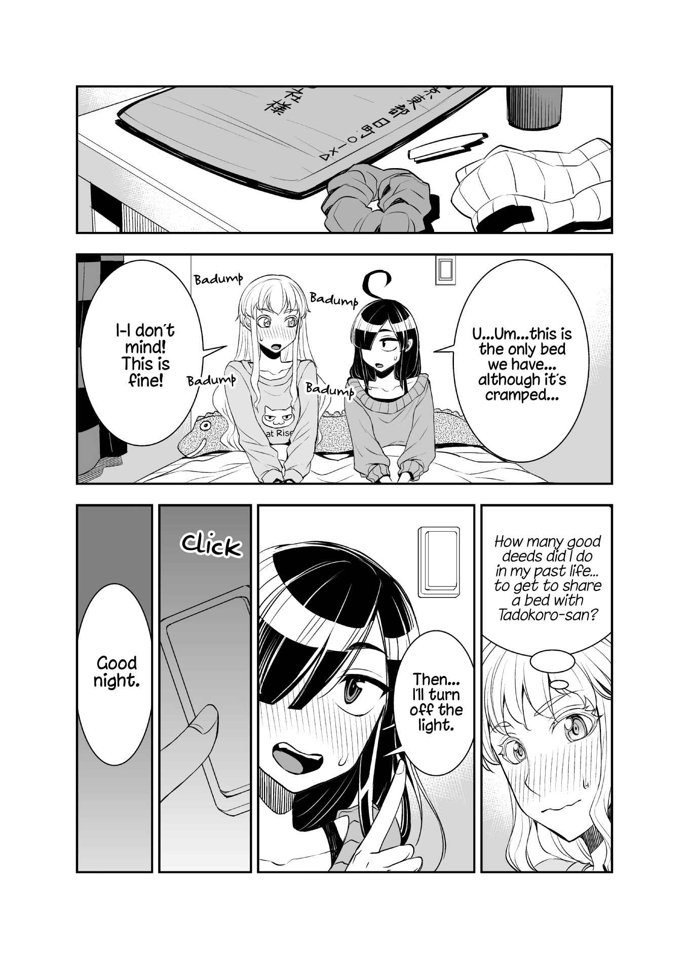 Page 1 Chapter 38 Tadokoro-san (Web Comic)