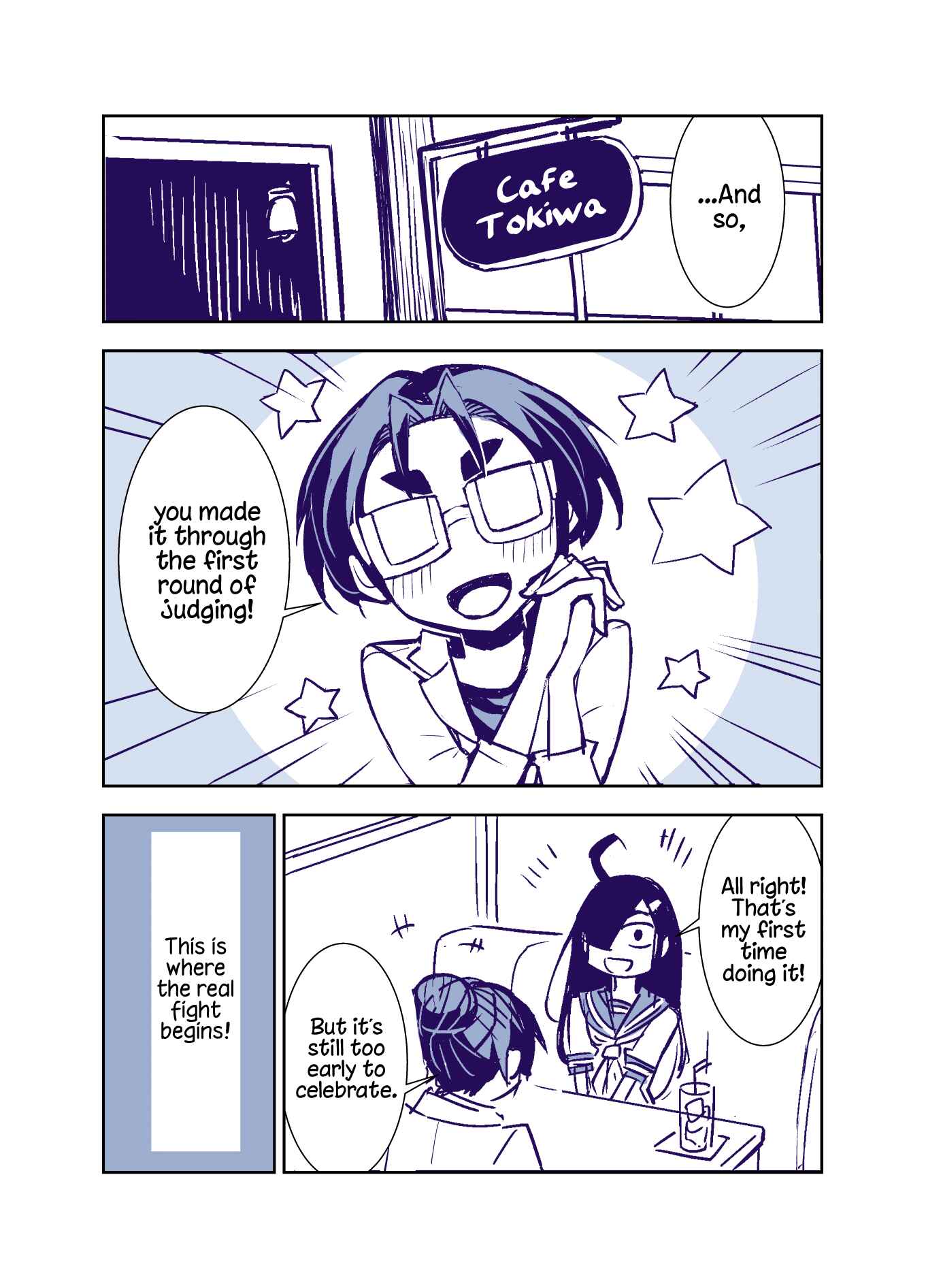 Page 1 Chapter 87 Tadokoro-san (Web Comic)