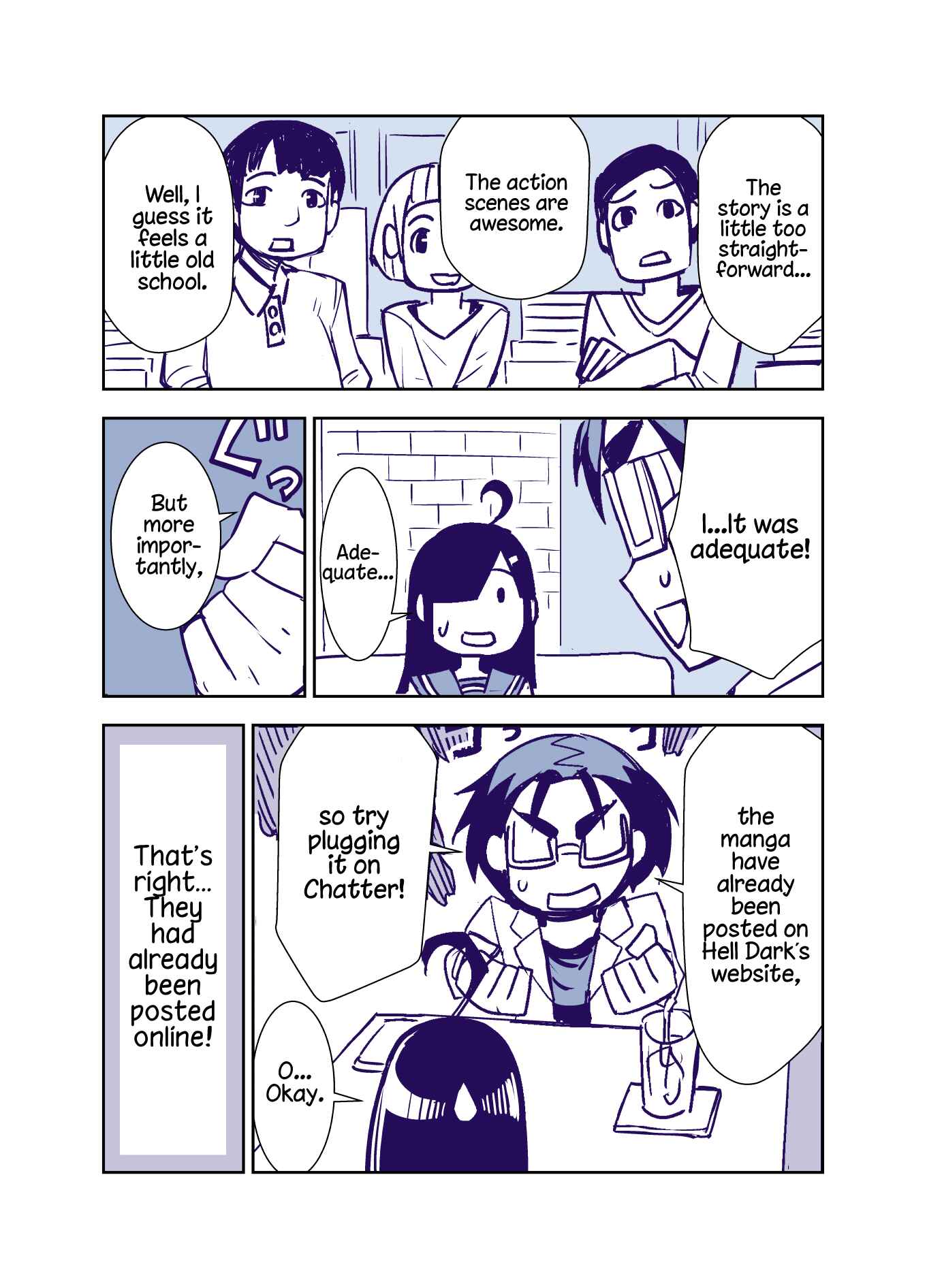 Page 3 Chapter 87 Tadokoro-san (Web Comic)
