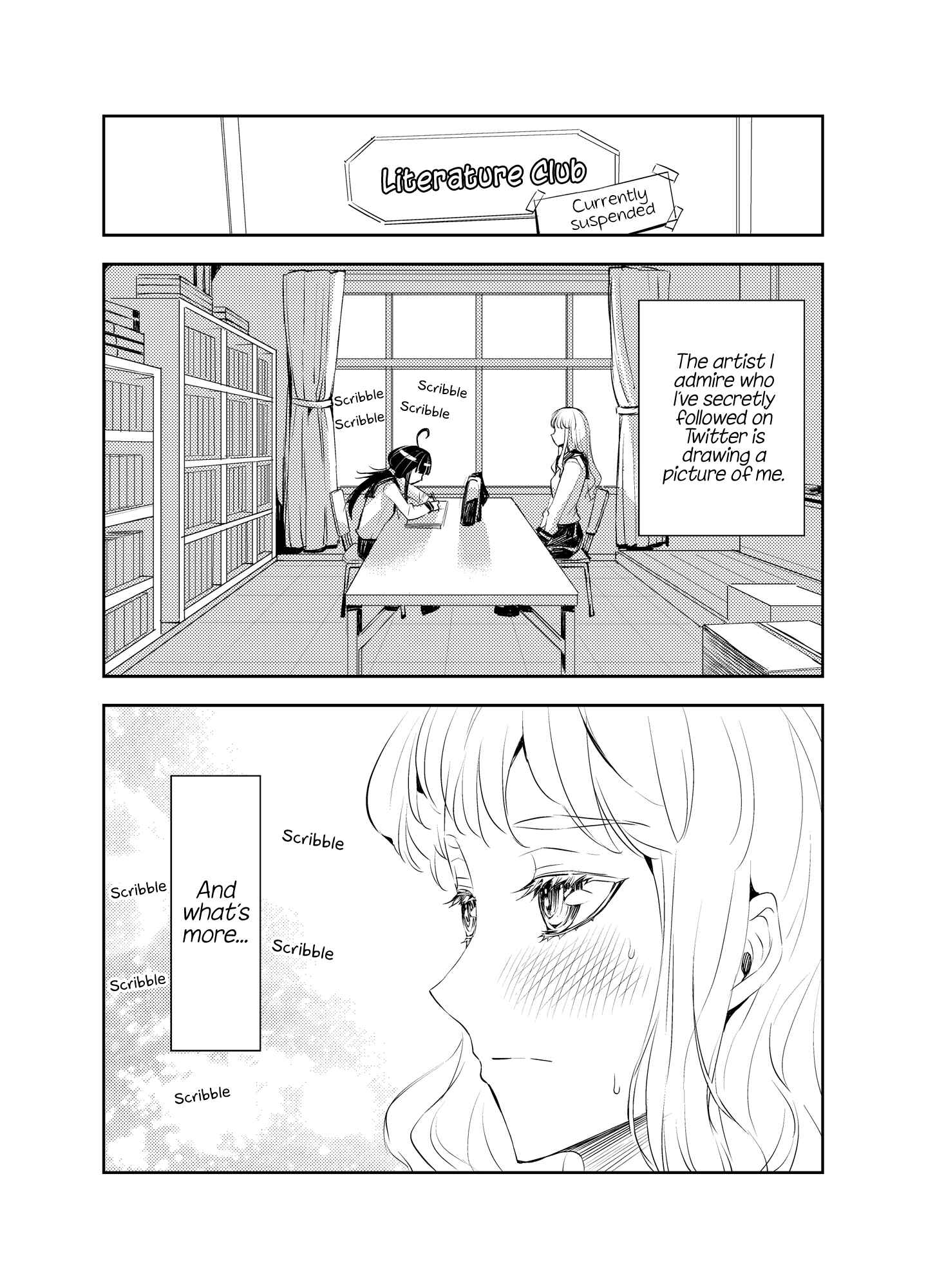 Page 1 Chapter 4 Tadokoro-san (Web Comic)