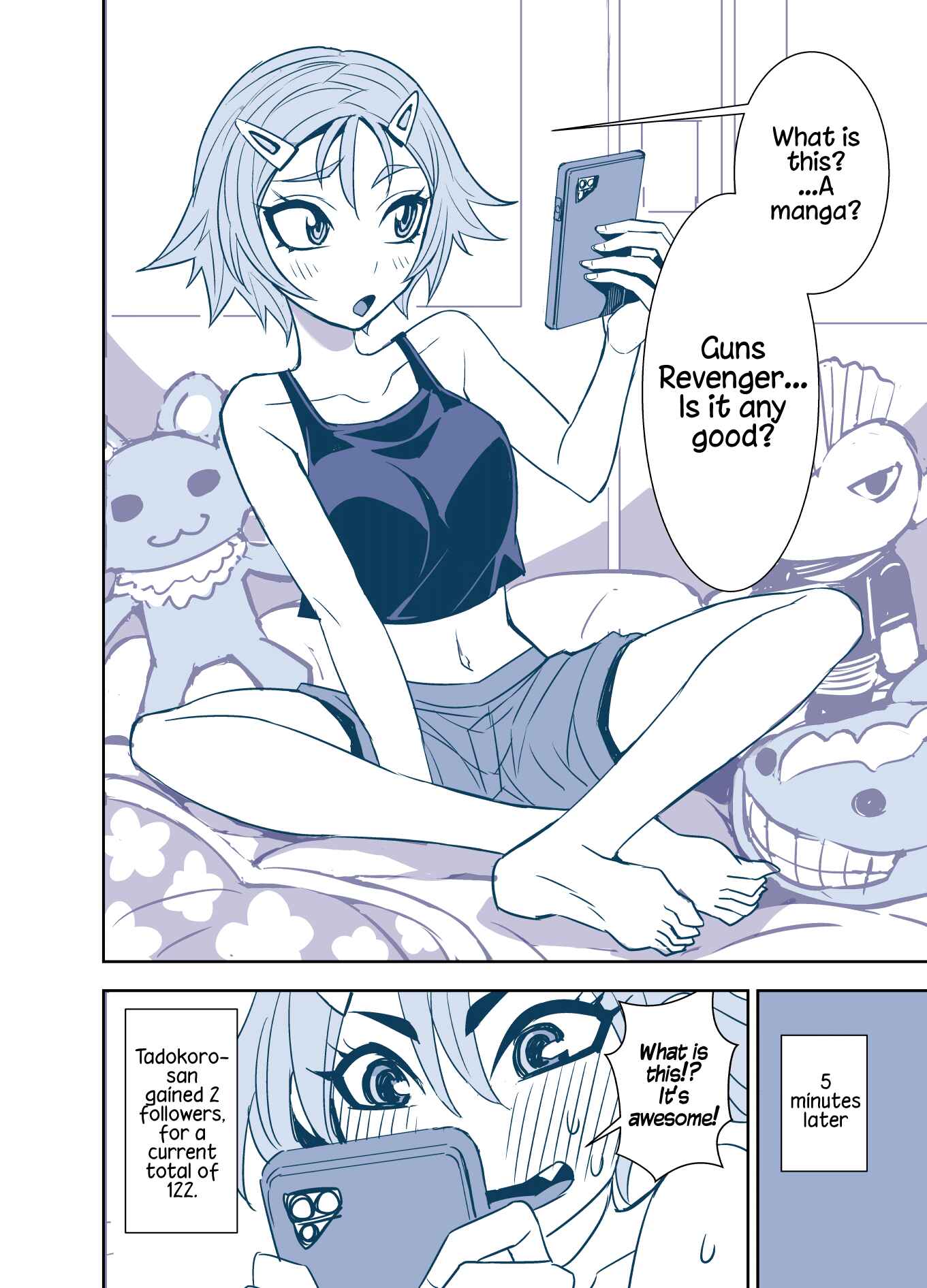 Page 4 Chapter 75 Tadokoro-san (Web Comic)