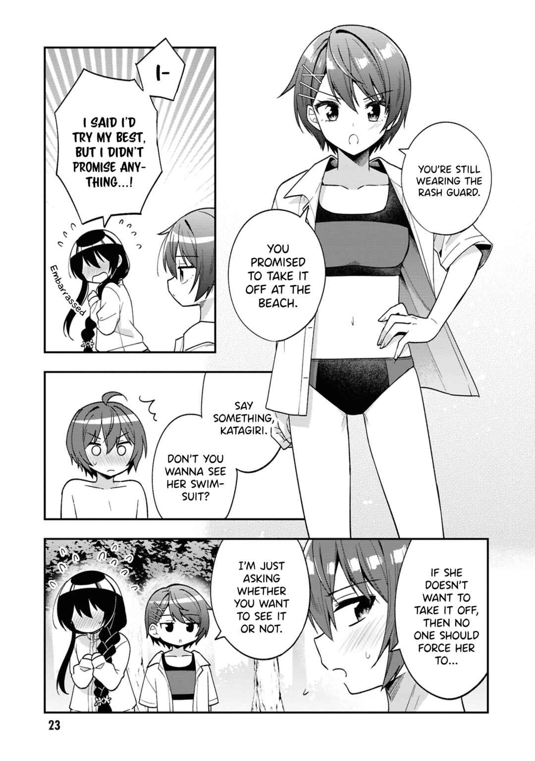 Page 24 Chapter 28 Tonari no Kuderella wo Amayakashitara, Uchi no Aikagi wo Watasu Koto ni Natta