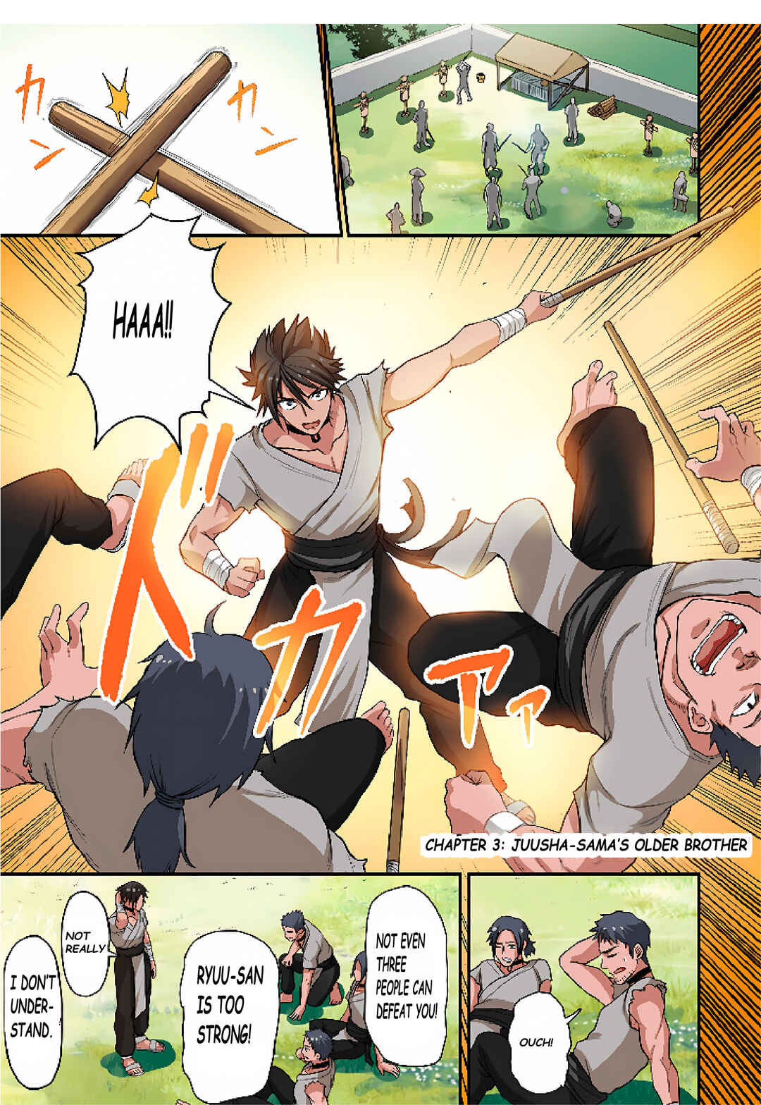 Page 3 Chapter 3 Dorei Senshi no Isekai Taneuma Seikatsu ~Mahou mo Bujutsu mo Saikyou Dashi Harem made!?~