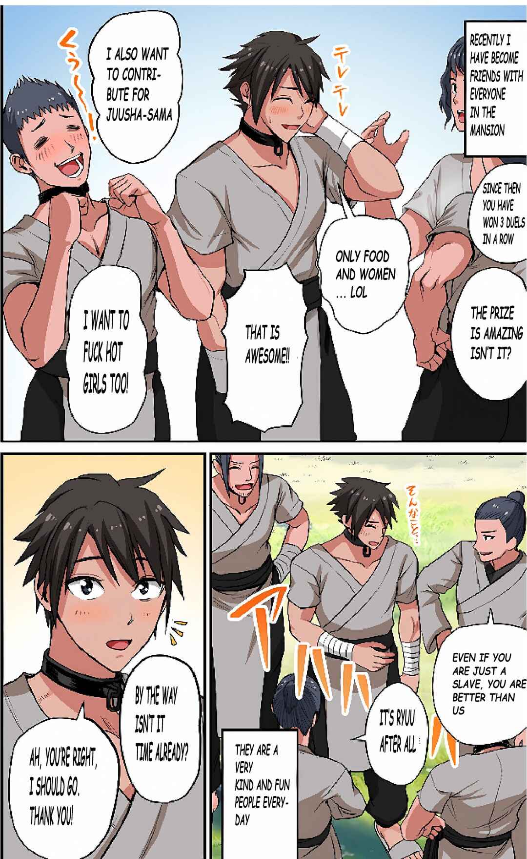 Page 4 Chapter 3 Dorei Senshi no Isekai Taneuma Seikatsu ~Mahou mo Bujutsu mo Saikyou Dashi Harem made!?~