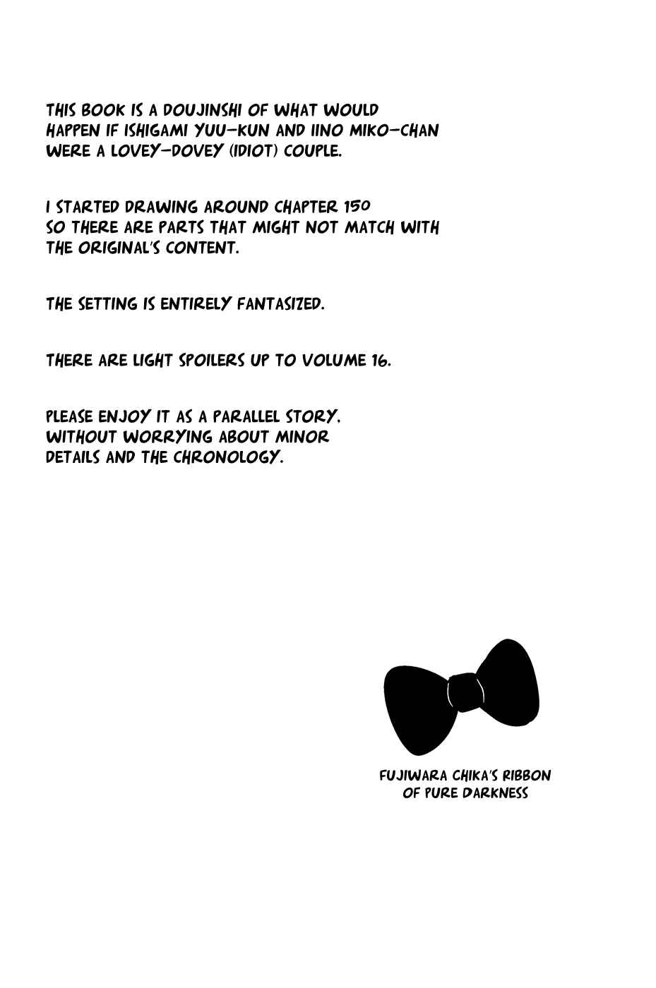 Page 3 Chapter Unknown_ccc7 Kaguya-sama wa Kokurasetai - Ishigami-kun and Iino-san Are Dating (Doujinshi)