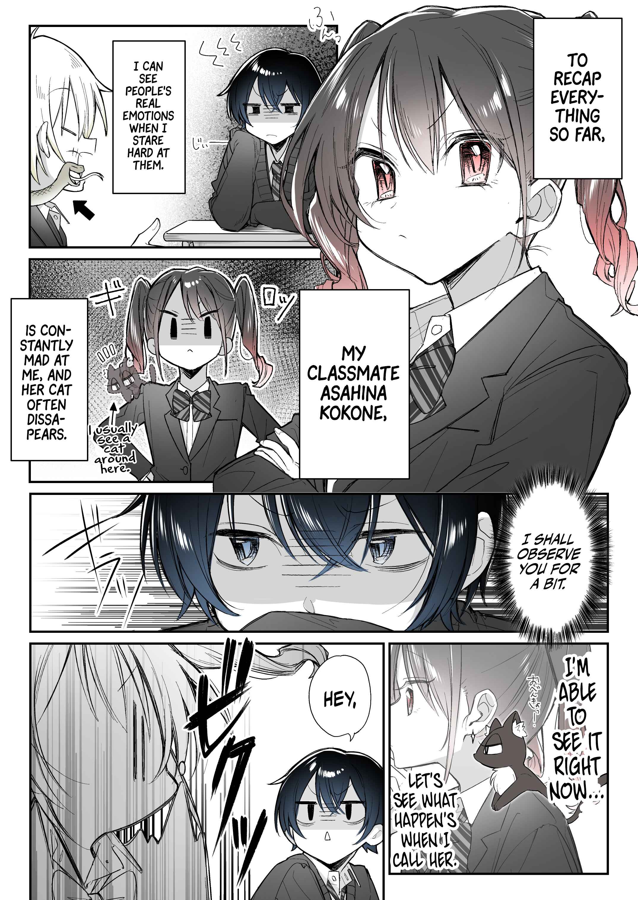 Page 1 Chapter 2 Blushing Because of You (Serialization)
