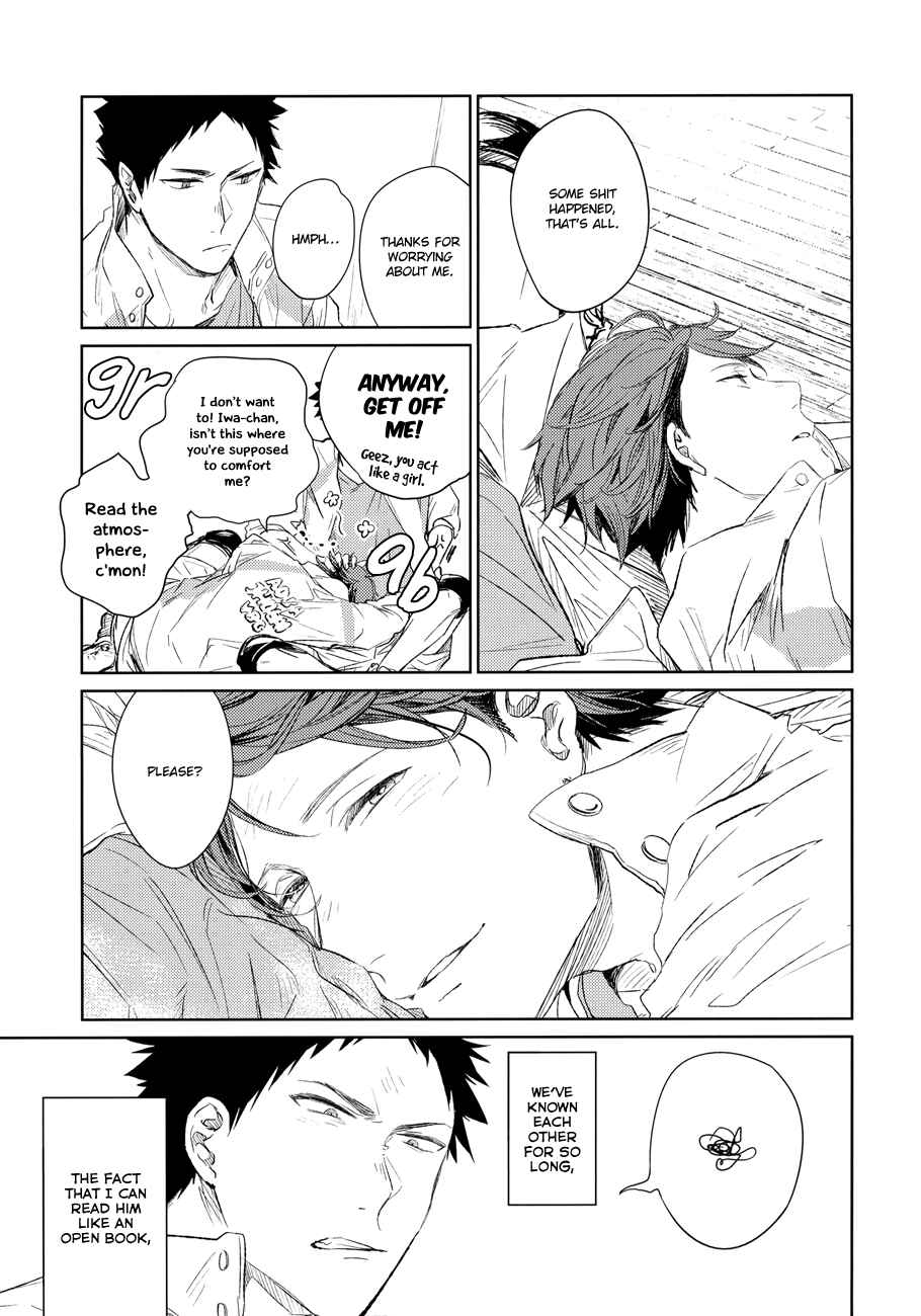 Page 13 Chapter Unknown_7989 Haikyuu!! - Hyakuman Kai Ai wo Sakebe (Doujinshi)