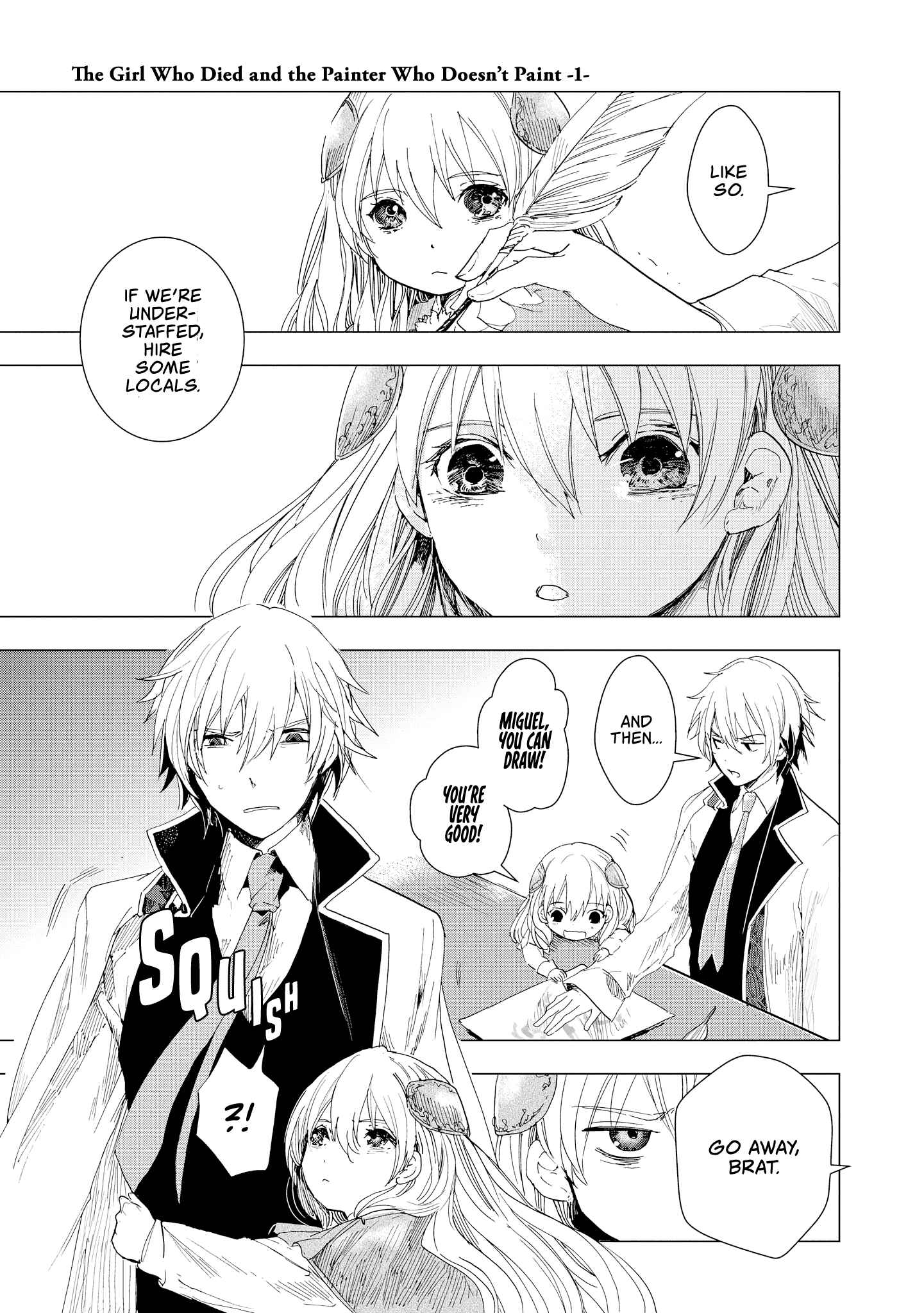 Page 3 Chapter 5 Shikabane Shoujo to Kakanai Gaka