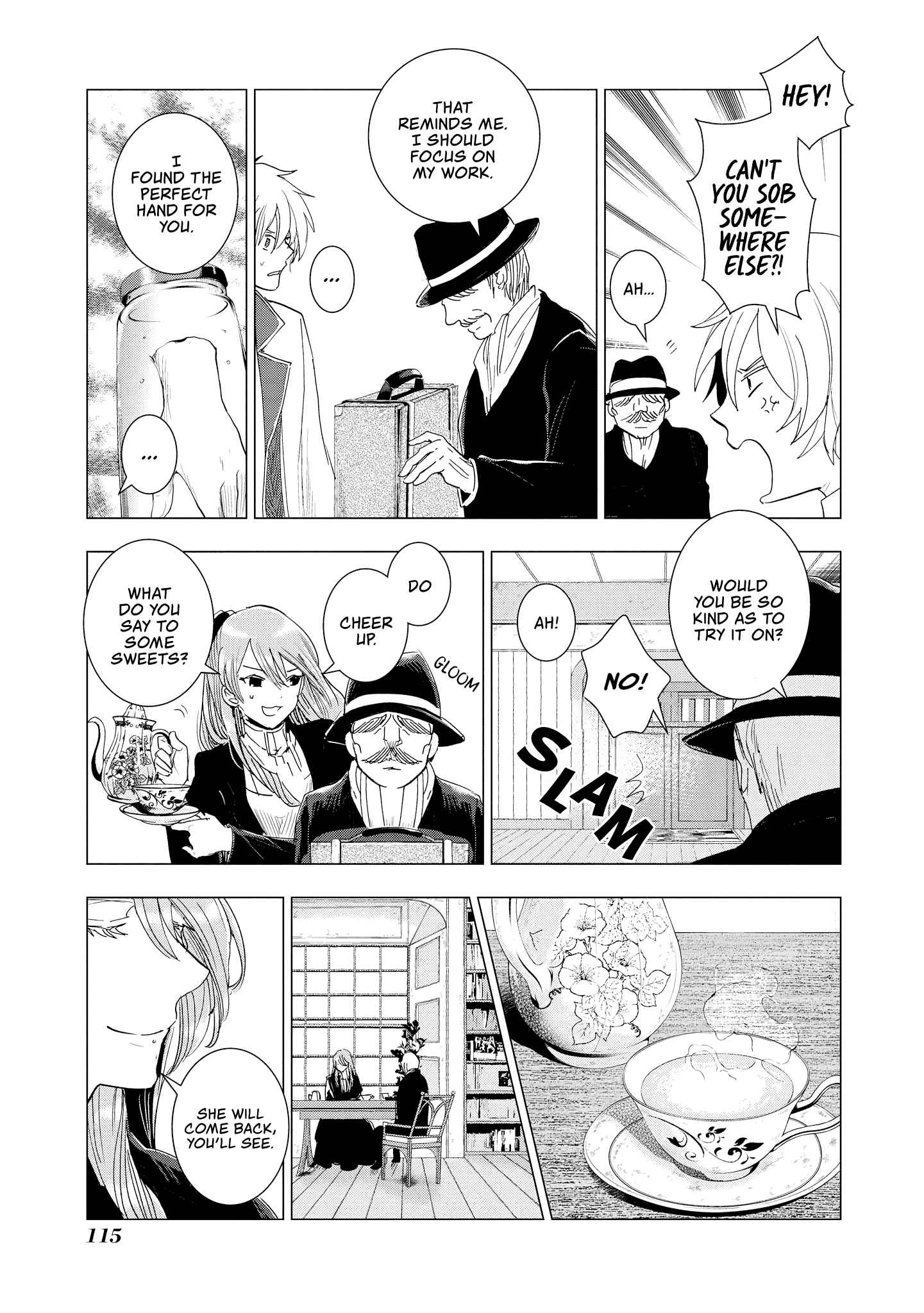 Page 3 Chapter 14 Shikabane Shoujo to Kakanai Gaka