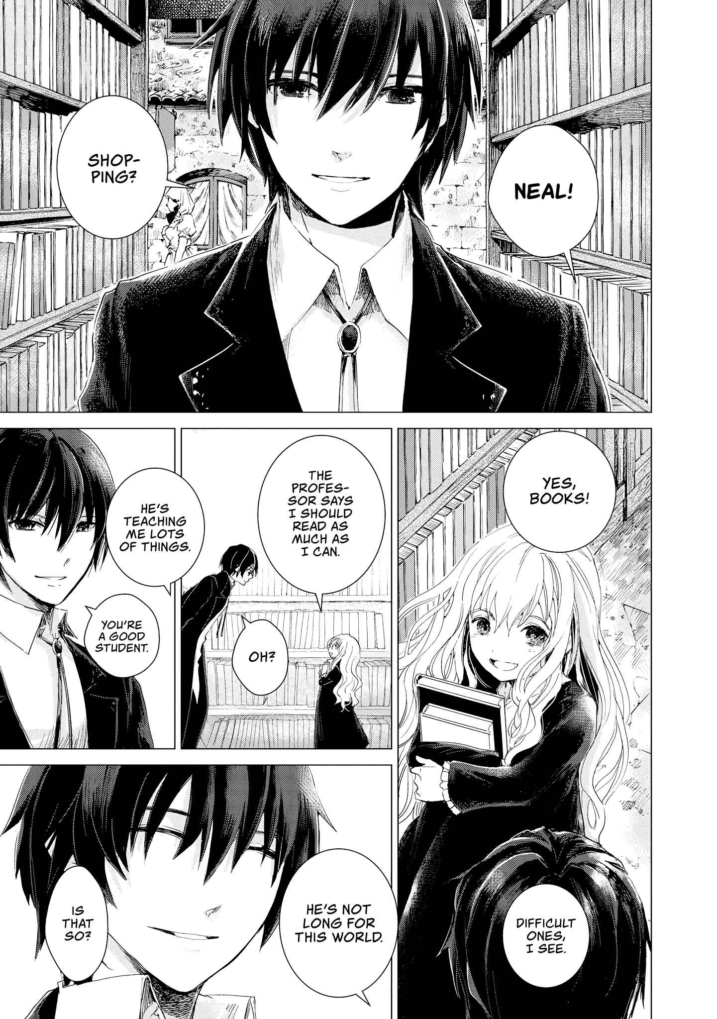 Page 3 Chapter 2 Shikabane Shoujo to Kakanai Gaka